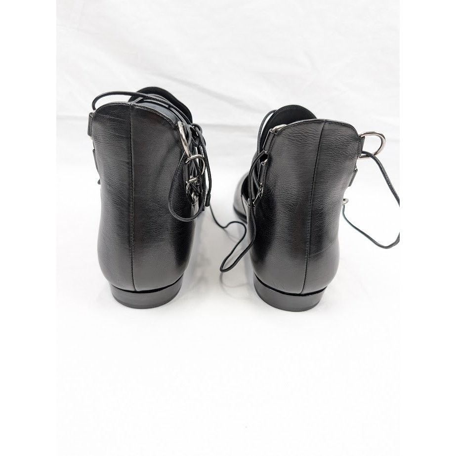 Saint Laurent Paris o1rshd1 Goth 15 Lace Up Shoes in Nero Size US 8 / EU 41 - 16 Thumbnail