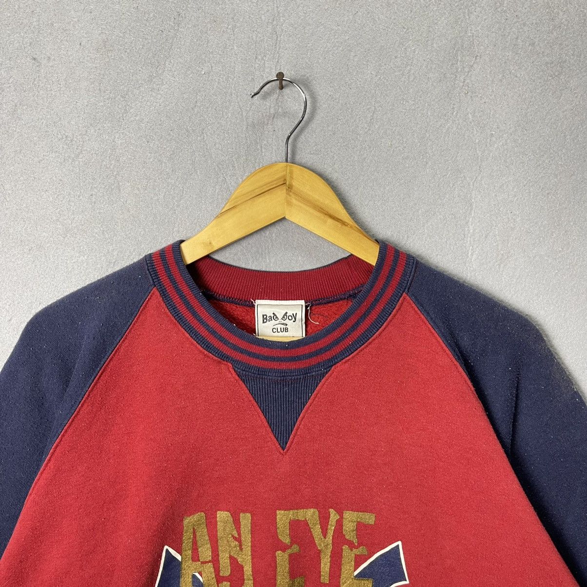 Japanese Brand Vintage Bad Boy Club “An Eye for an Eye” Sweatshirt Size US M / EU 48-50 / 2 - 2 Thumbnail