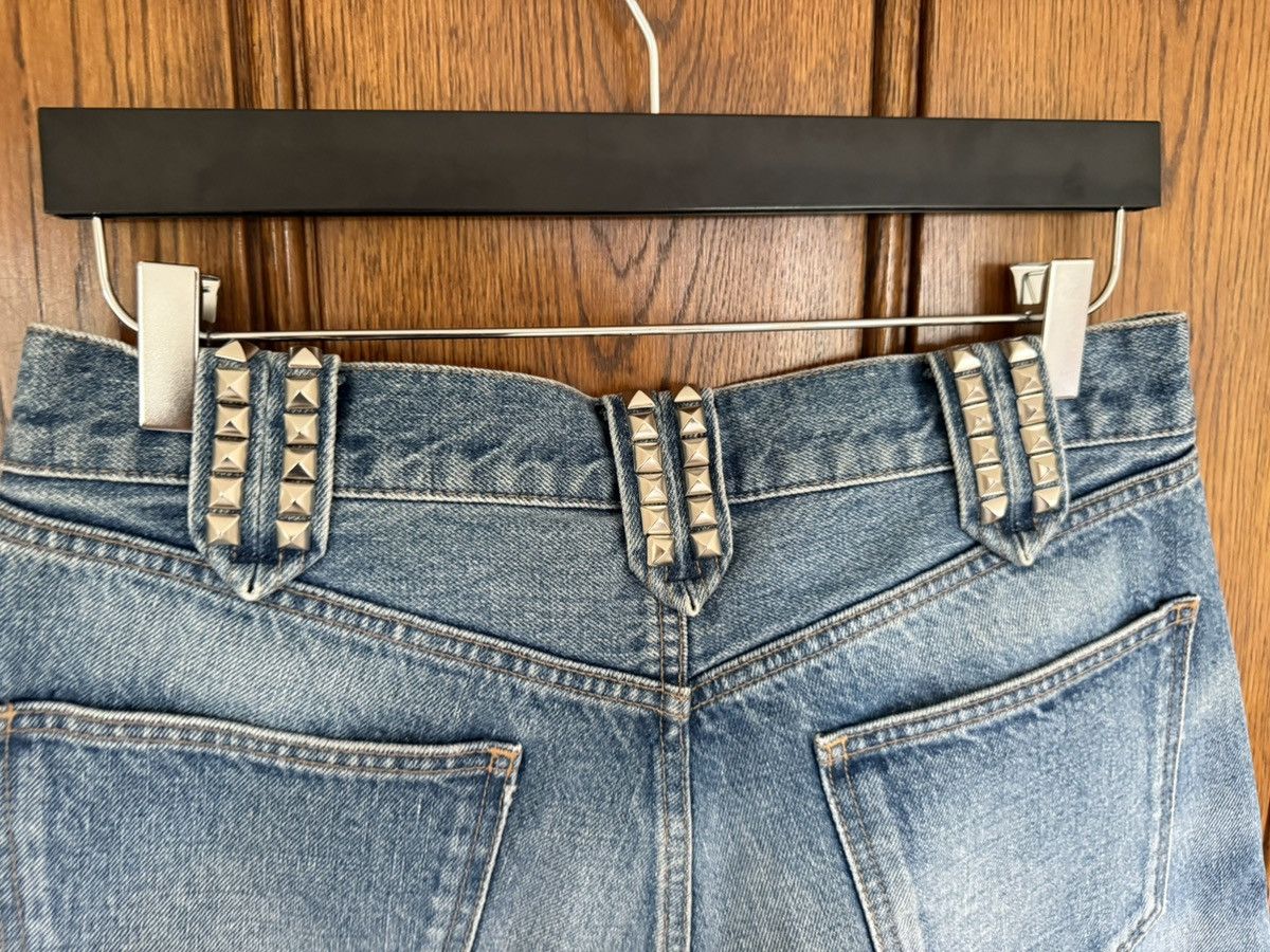 Celine SS24 Celine studded Zuma wash raw hem jean shorts Hedi 30 31 Size US 30 / EU 46 - 19 Thumbnail