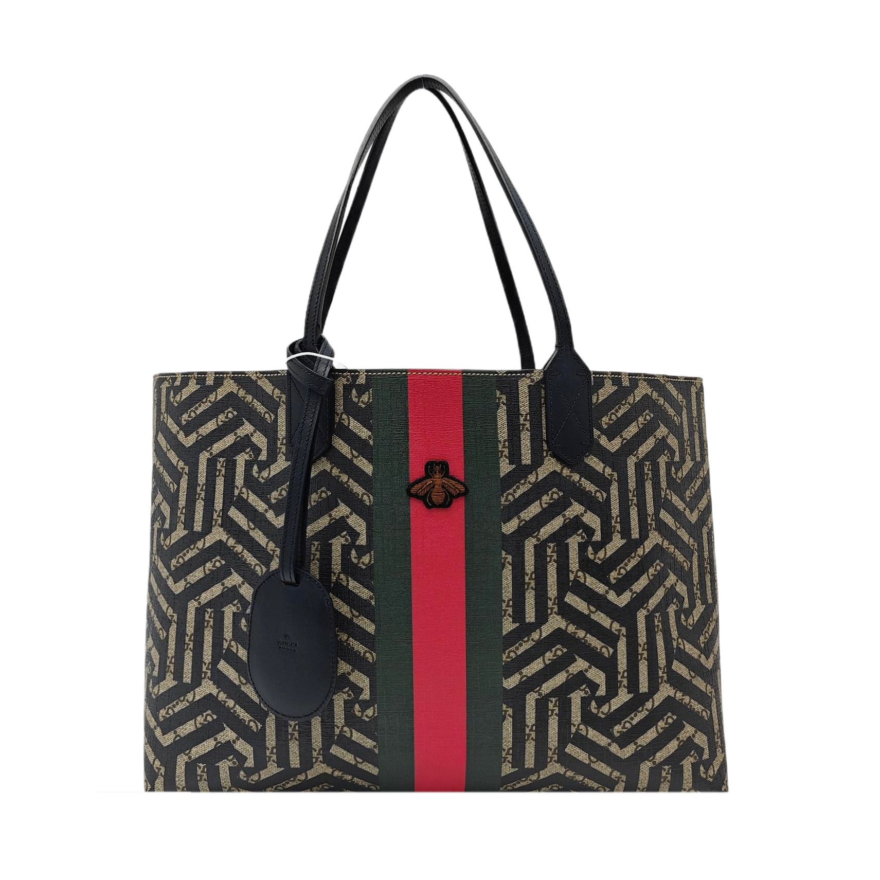 Gucci Gucci GG Blooms Print Tote Bag ONE SIZE Size ONE SIZE - 1 Thumbnail
