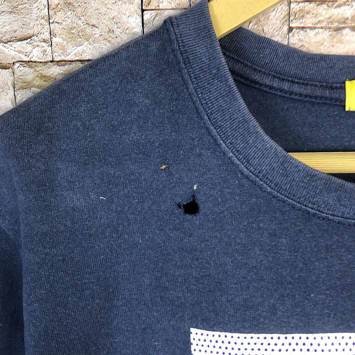 Japanese Brand × Vintage Ripped distressed Roy Lichtenstein Blue T-Shirt #A492 Size US M / EU 48-50 / 2 - 11 Thumbnail