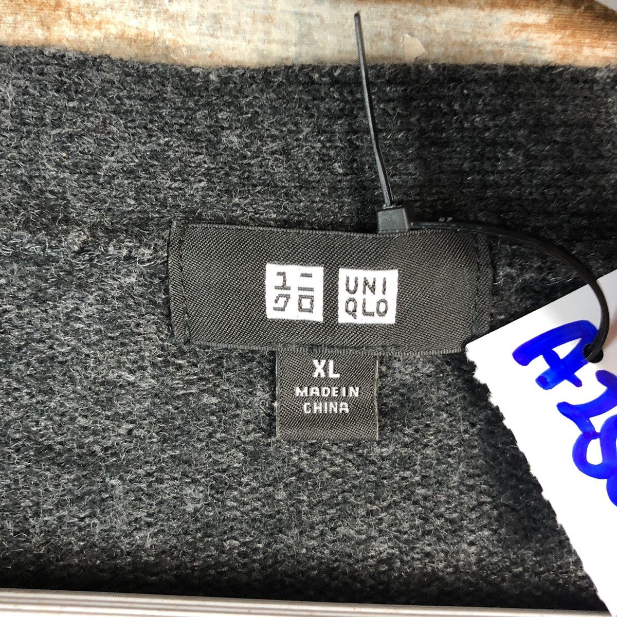 Uniqlo Uniqlo japan vintage Black Cardigan Knitwear #A2506 Size US XL / EU 56 / 4 - 10 Thumbnail