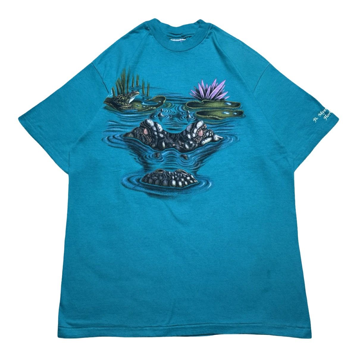 Other Vintage 90s Alligator Fort Myers Beach Graphic T Shirt L Size US L / EU 52-54 / 3 - 1 Thumbnail