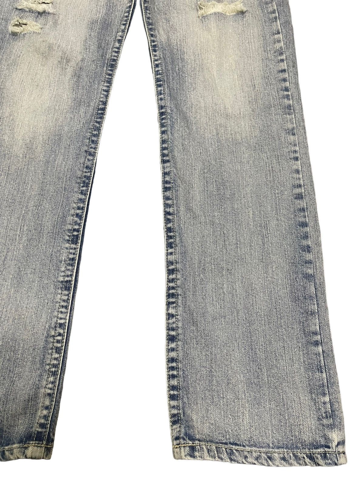 semanticdesign Vintage Japanese Brand Blue Wash Distressed Style Jeans Size US 31 - 6 Thumbnail