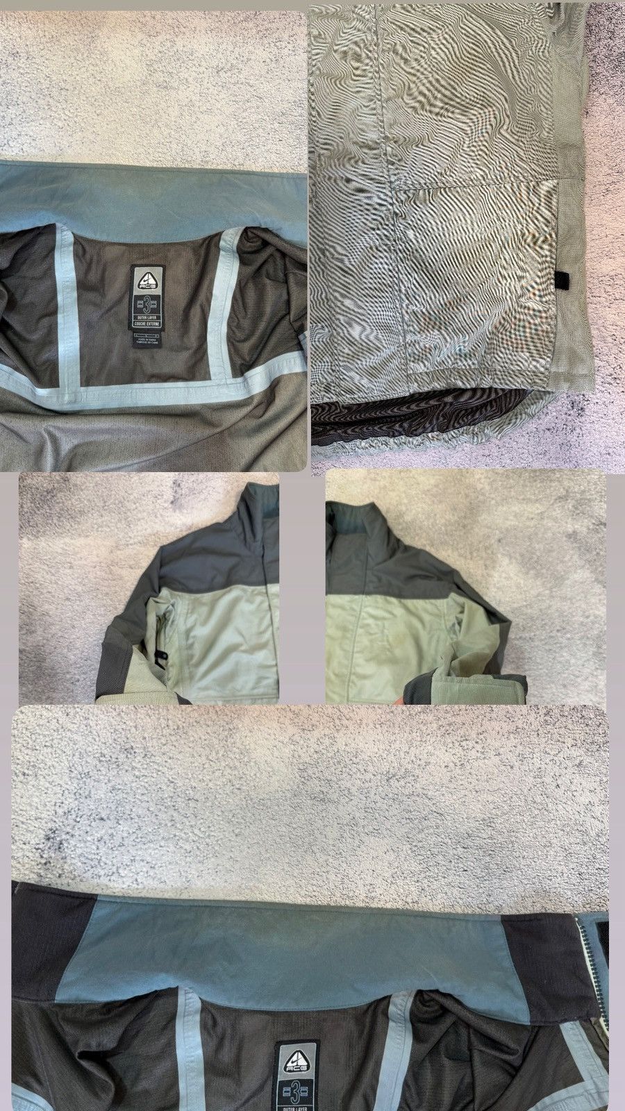 Nike ACG Vintage Nike ACG 3-Layer Shell Jacket L Snow Skirt Vent Zip Size US L / EU 52-54 / 3 - 19 Thumbnail