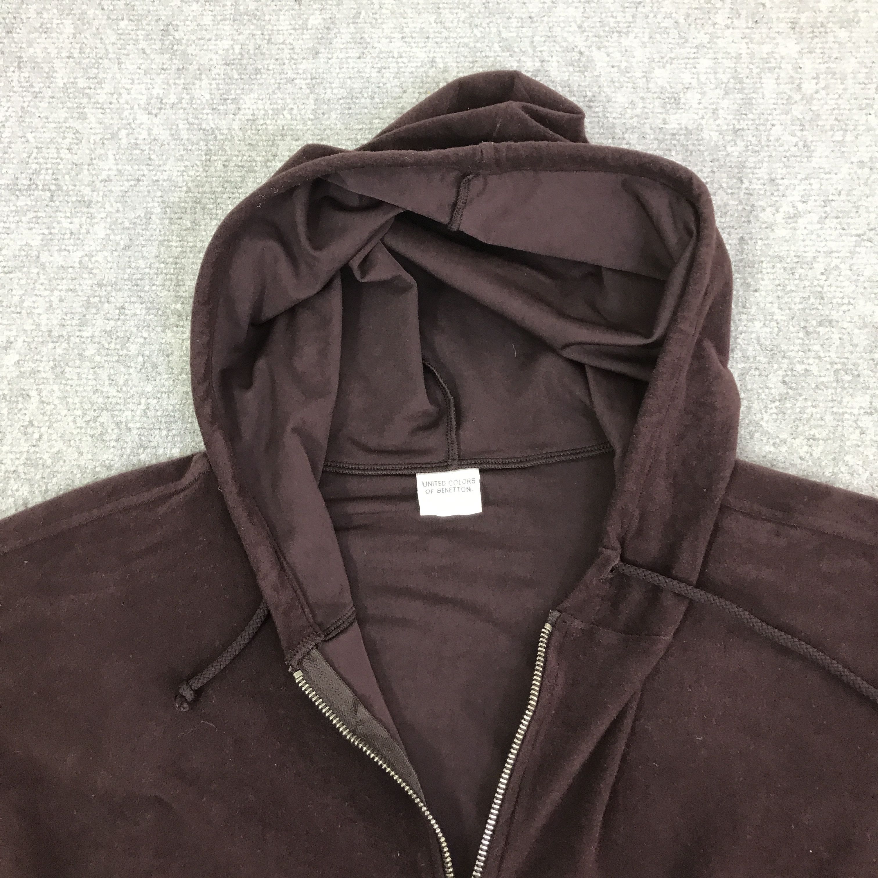 United Colors Of Benetton UNITED COLORS OF BENETTON DESIGN WOMAN HOODIE JACKET K104B5 Size US M / EU 48-50 / 2 - 5 Thumbnail