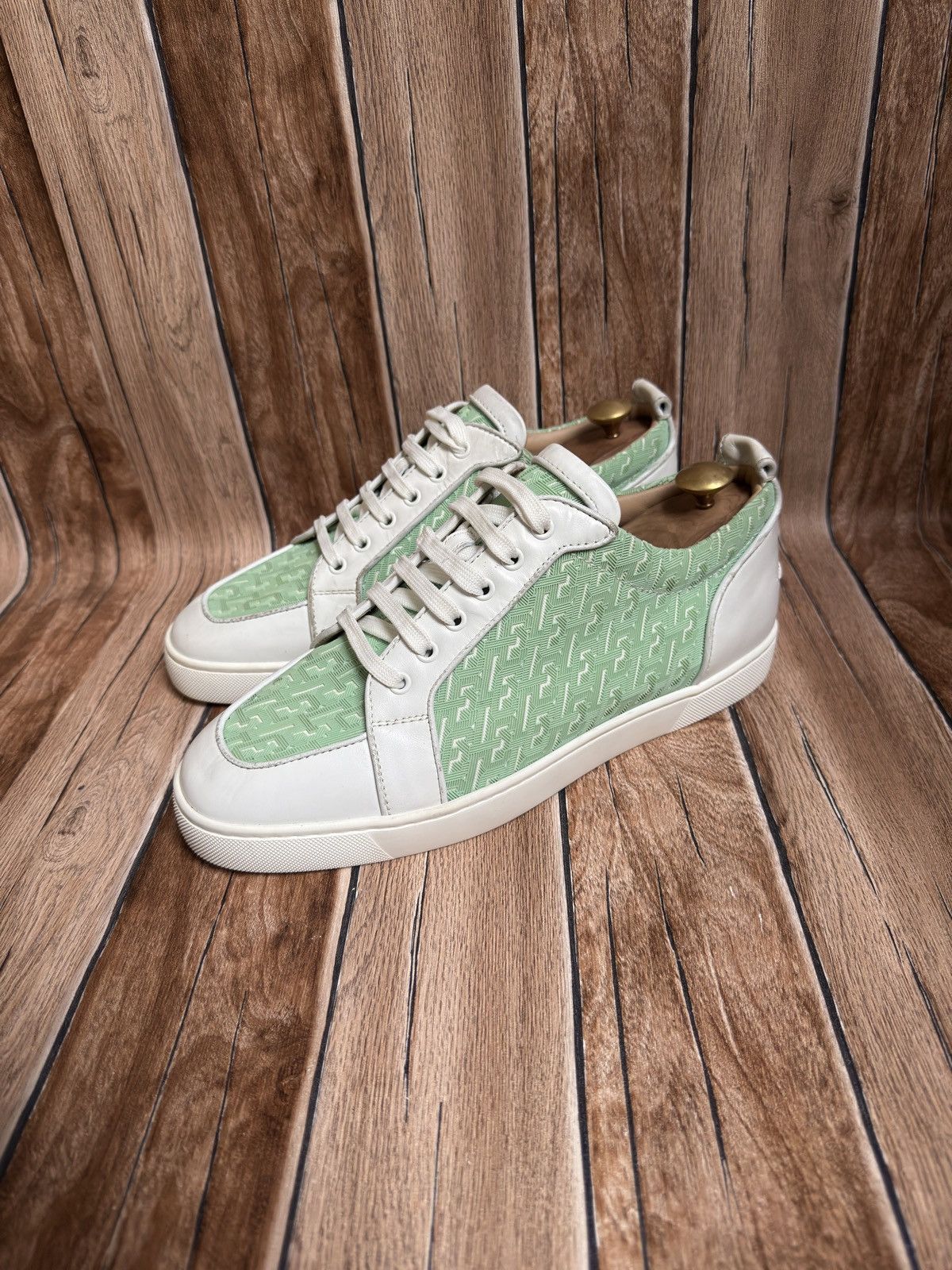 Christian Louboutin Rantulow Orlato CL monogram sneaker Size US 10.5 / EU 43-44 - 4 Thumbnail