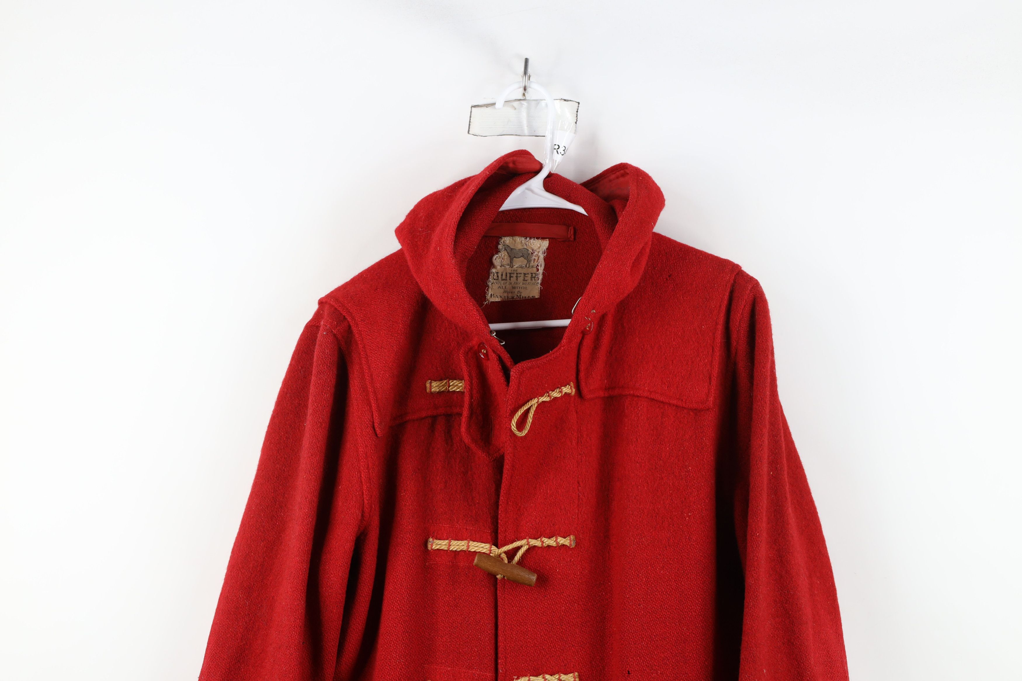 Vintage Vintage 50s Streetwear Toggle Button Hooded Parka Jacket USA Size US XXL / EU 58 / 5 - 2 Thumbnail