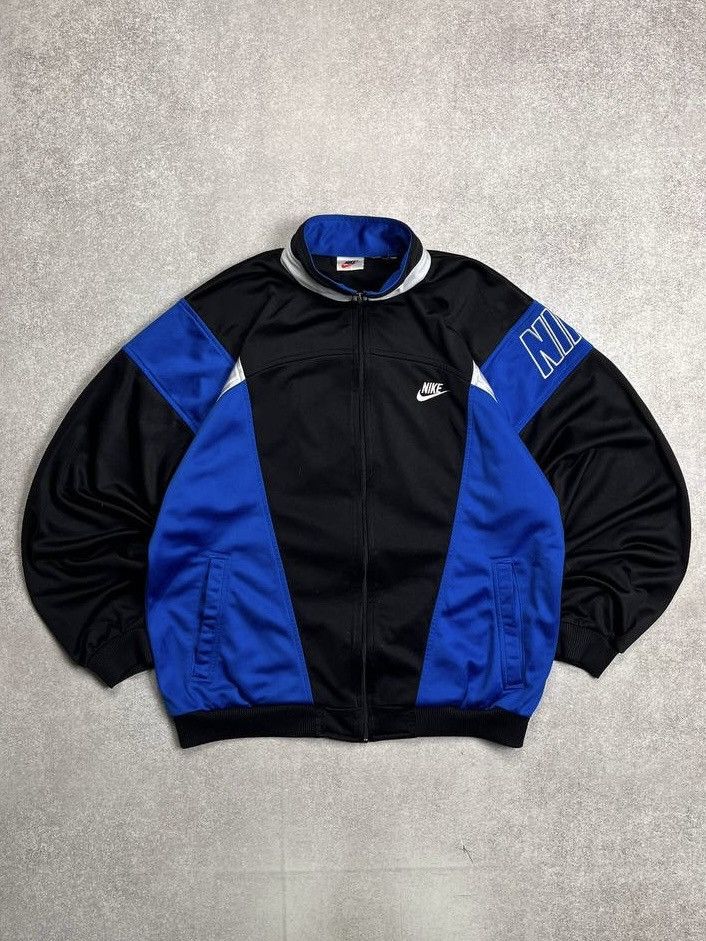 Nike Vintage Nike Swoosh Boxy Zip Olympic Jacket Y2K M Size US M / EU 48-50 / 2 - 1 Thumbnail