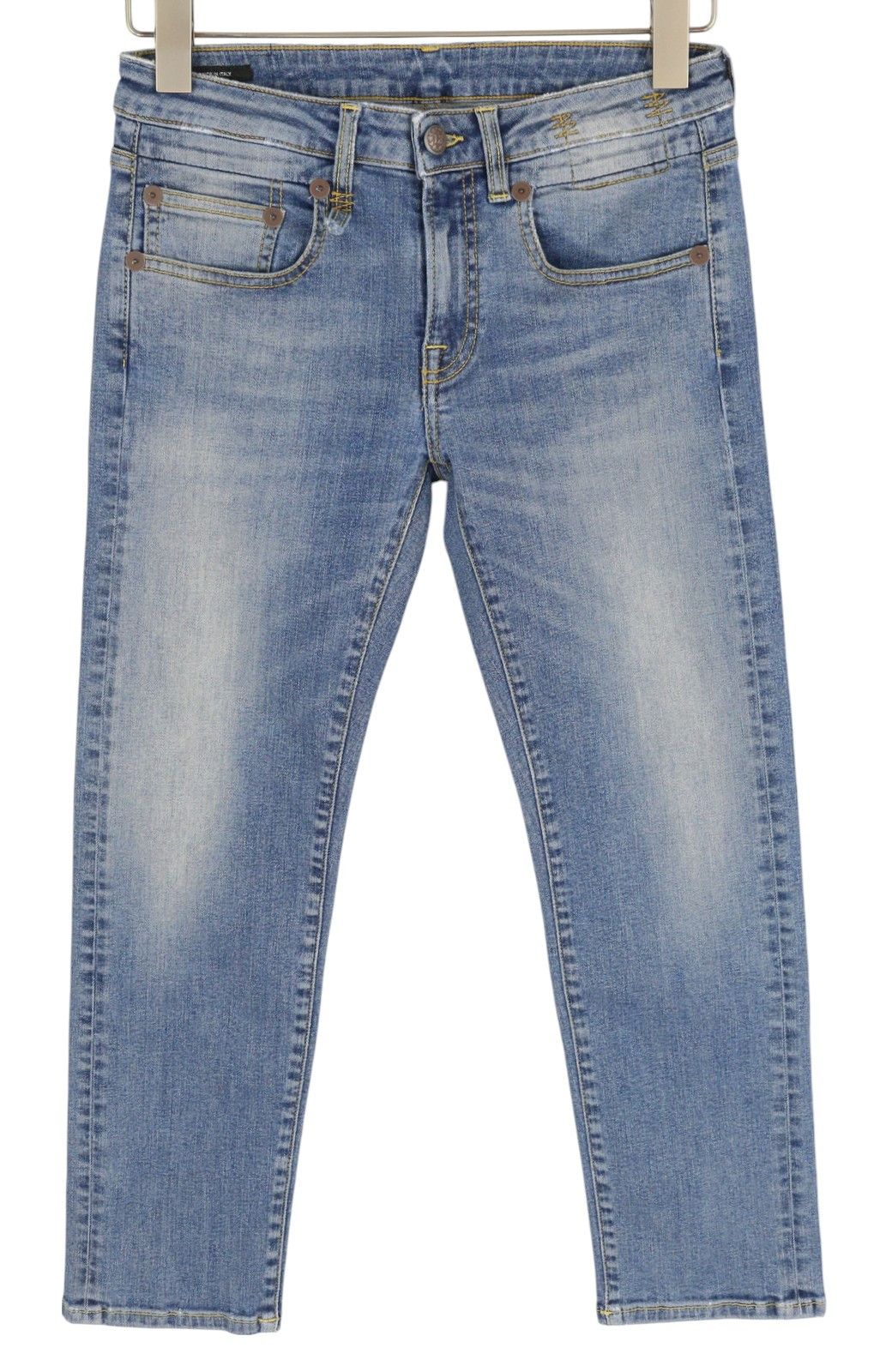 BOY STRAIGHT RIPS 27 Carlton Distress Ankle Blue 85449