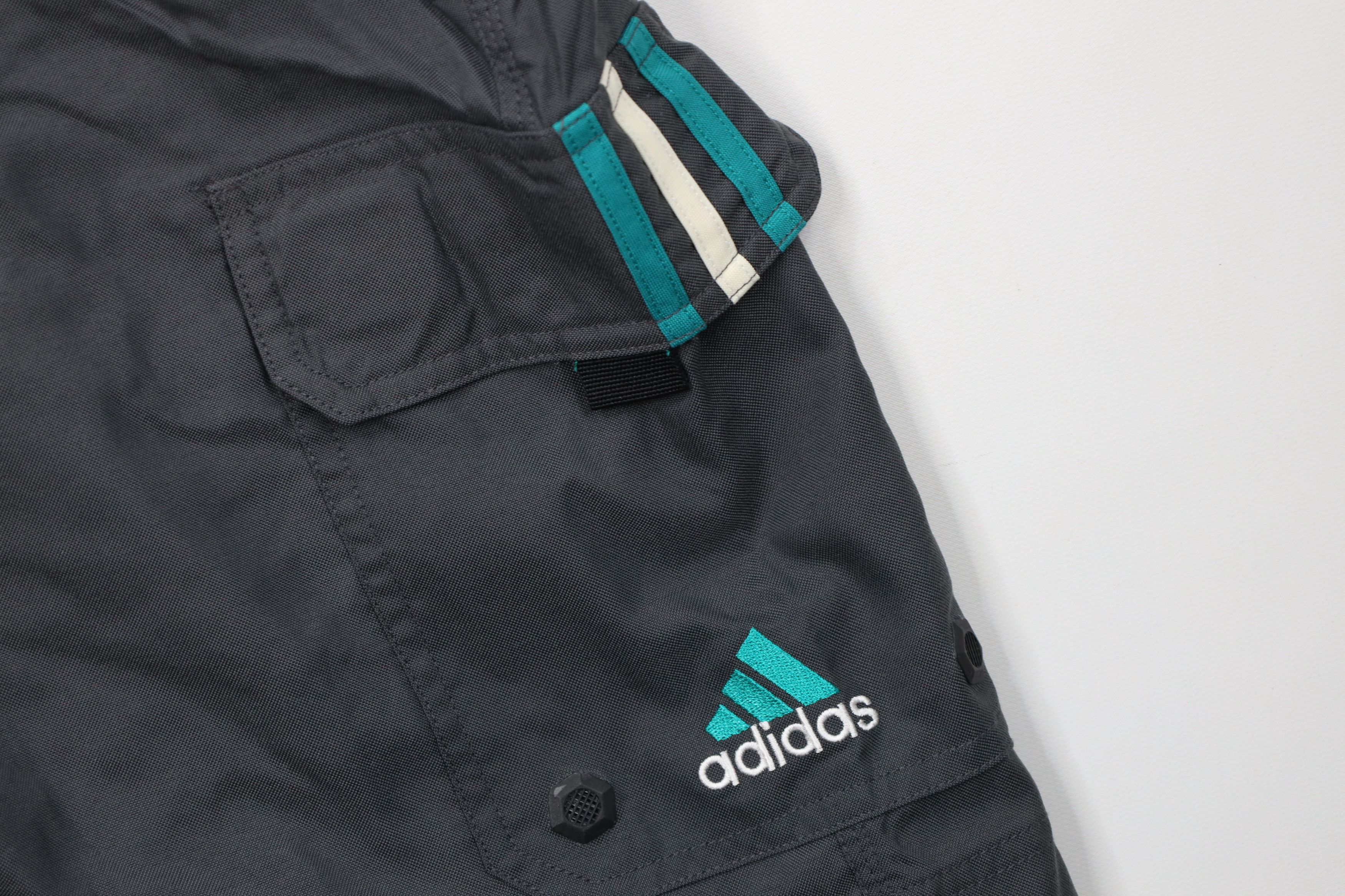Adidas Vintage 90s Adidas Spell Lined Above Knee Shorts Swim Trunks Size US 38 / EU 54 - 5 Thumbnail