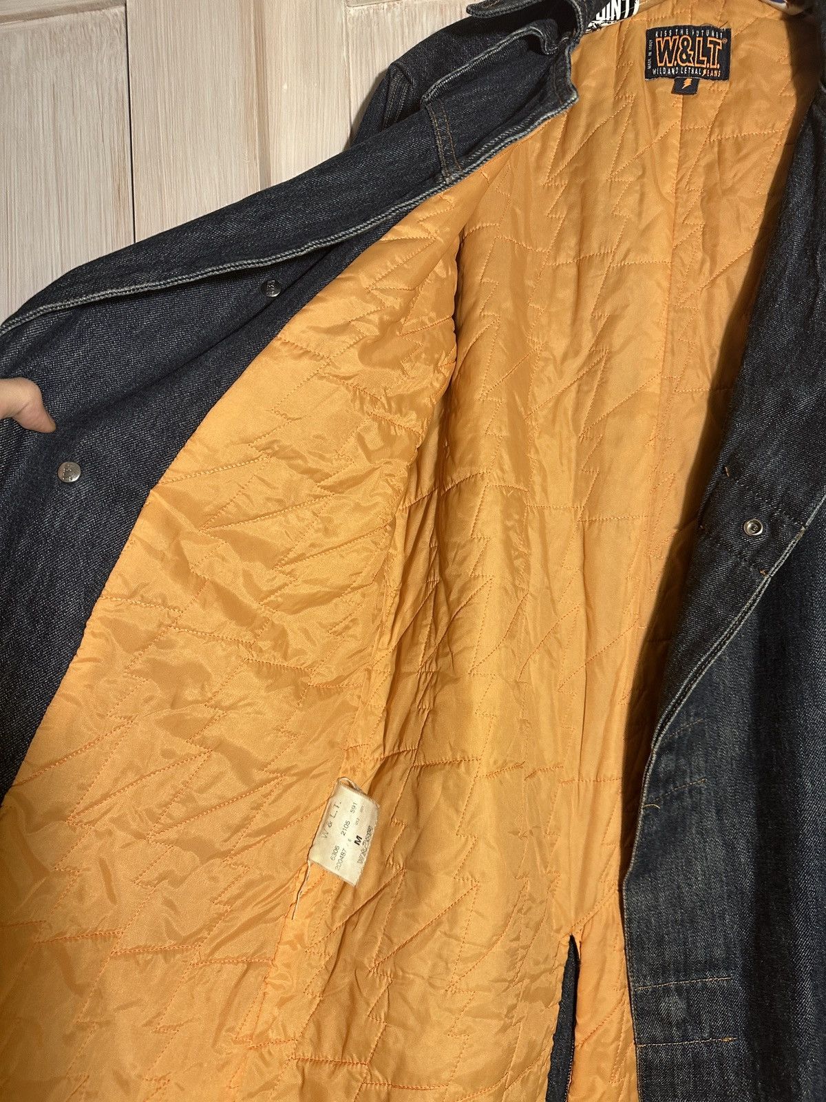 Vintage × W&LT × Walter Van Beirendonck NOS Early 90s Caban denim coat Vintage archive Walt Size US M / EU 48-50 / 2 - 11 Thumbnail