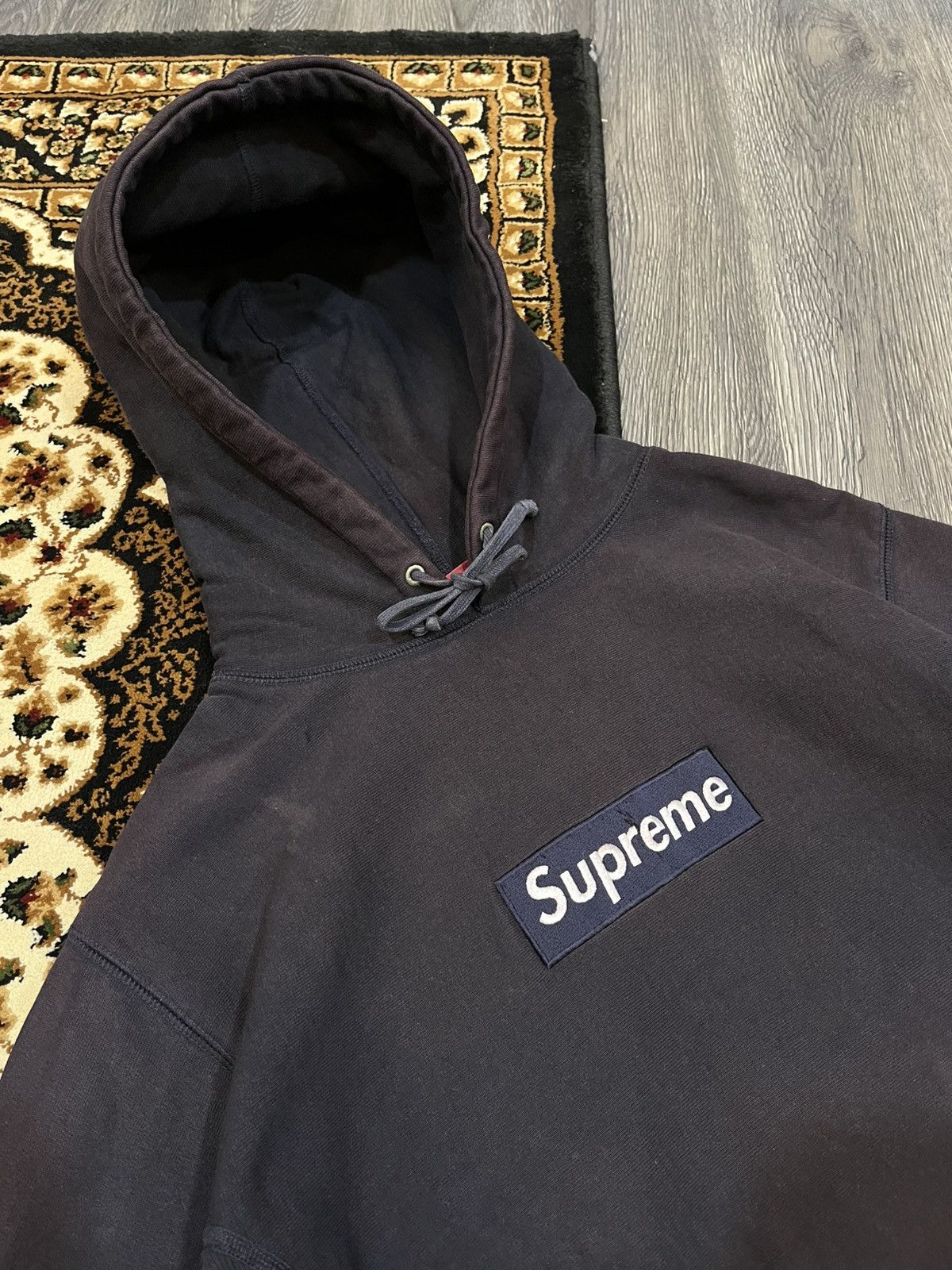 Supreme Vtg Supreme Logo Box 2006 Hoodie Rare Size US M / EU 48-50 / 2 - 2 Thumbnail