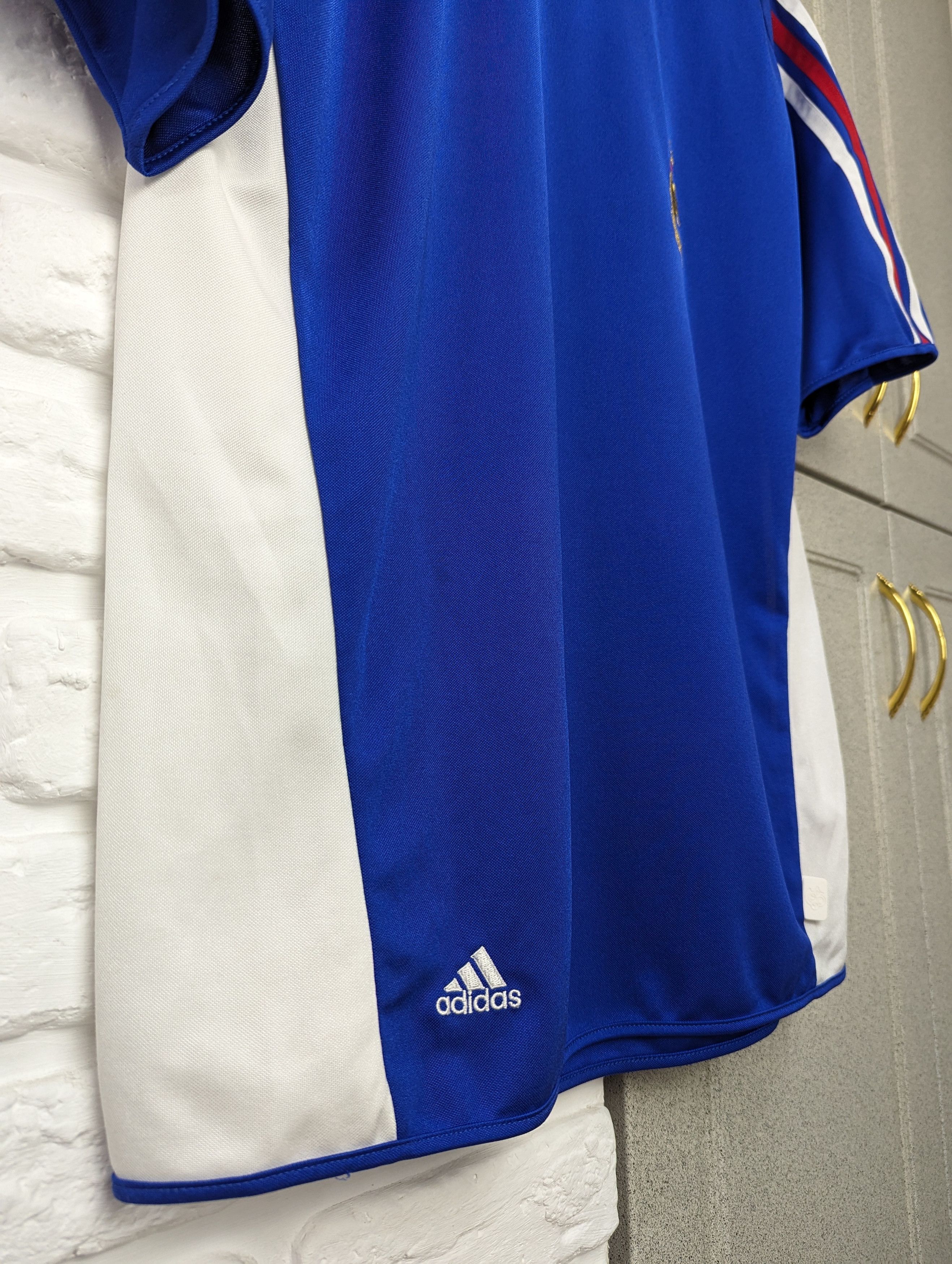 Adidas Vintage ADIDAS France FFF FIFA World Cup Germany 2006 Jersey Size US S / EU 44-46 / 1 - 8 Thumbnail