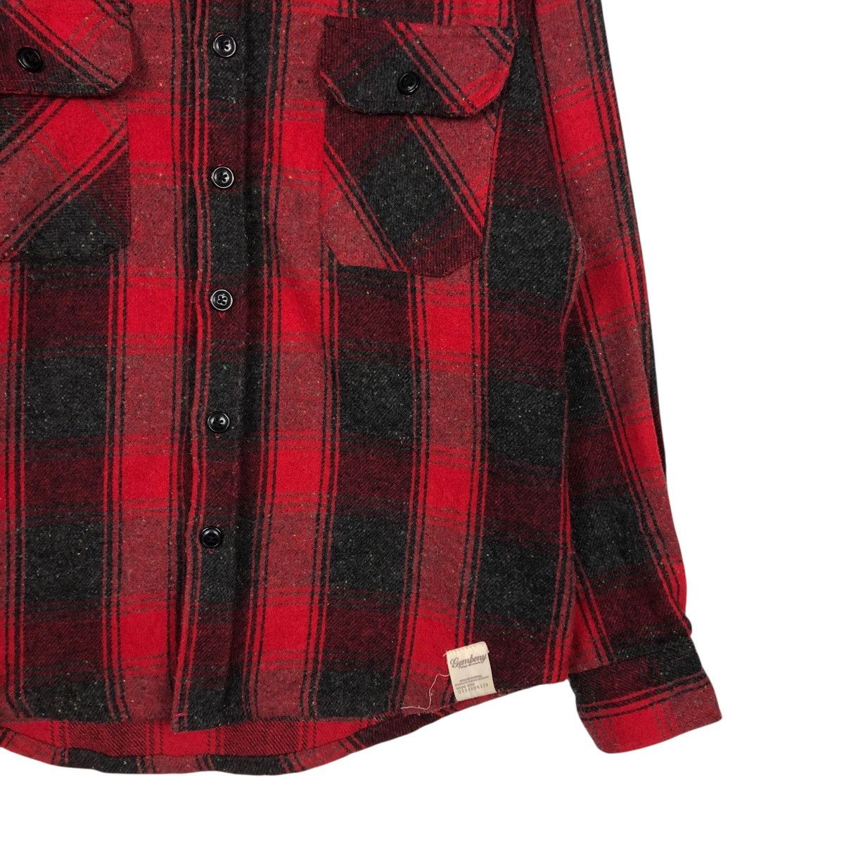 Flannel × Japanese Brand × Vintage 📌Vintage Wool Shirt Jacket Tartan Gembony Issey Miyake Size US L / EU 52-54 / 3 - 6 Thumbnail