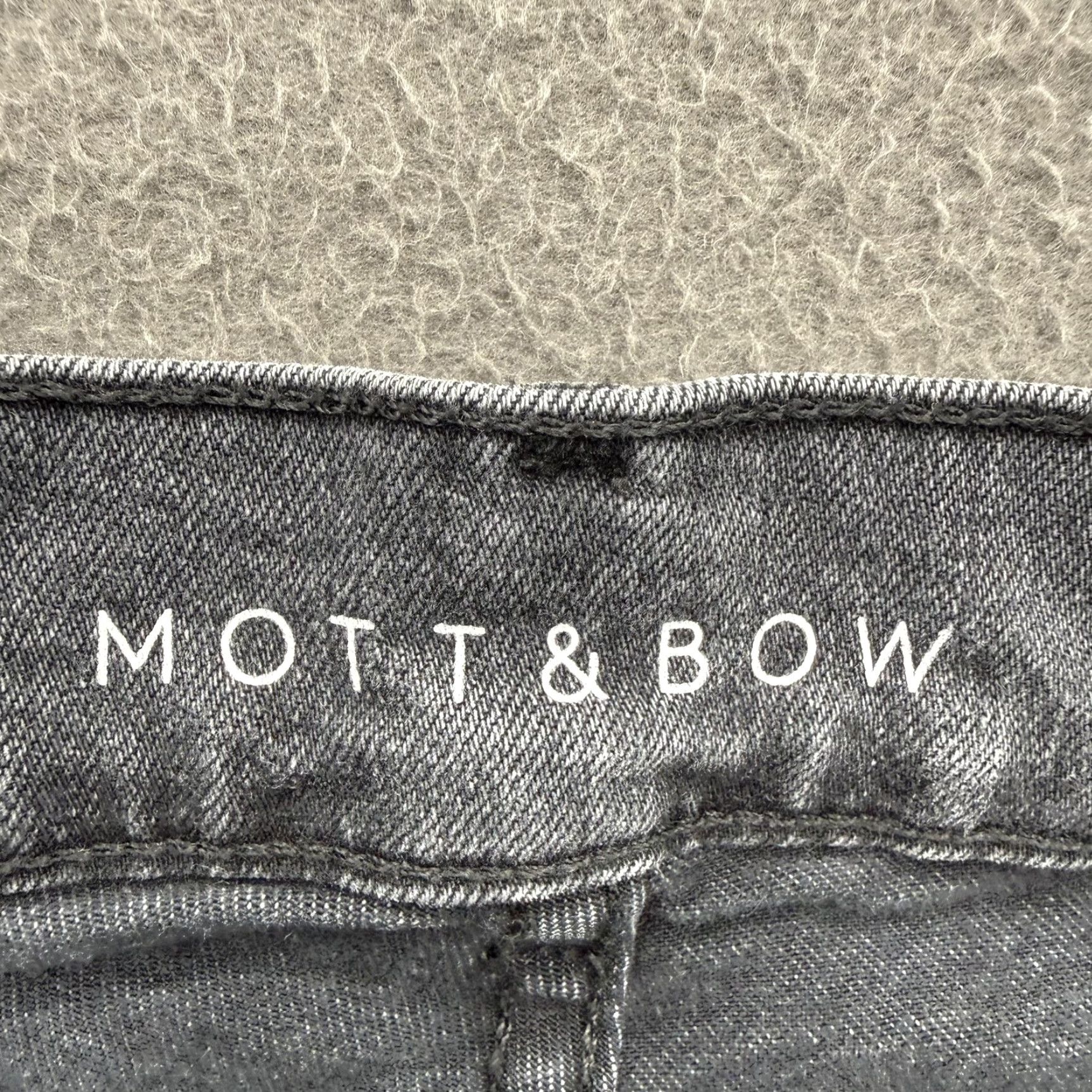 Mott & Bow Mott & Bow Jeans Mens 29x30 Gray Wash Slim Straight Stretch Denim Honduras Size US 29 - 3 Thumbnail