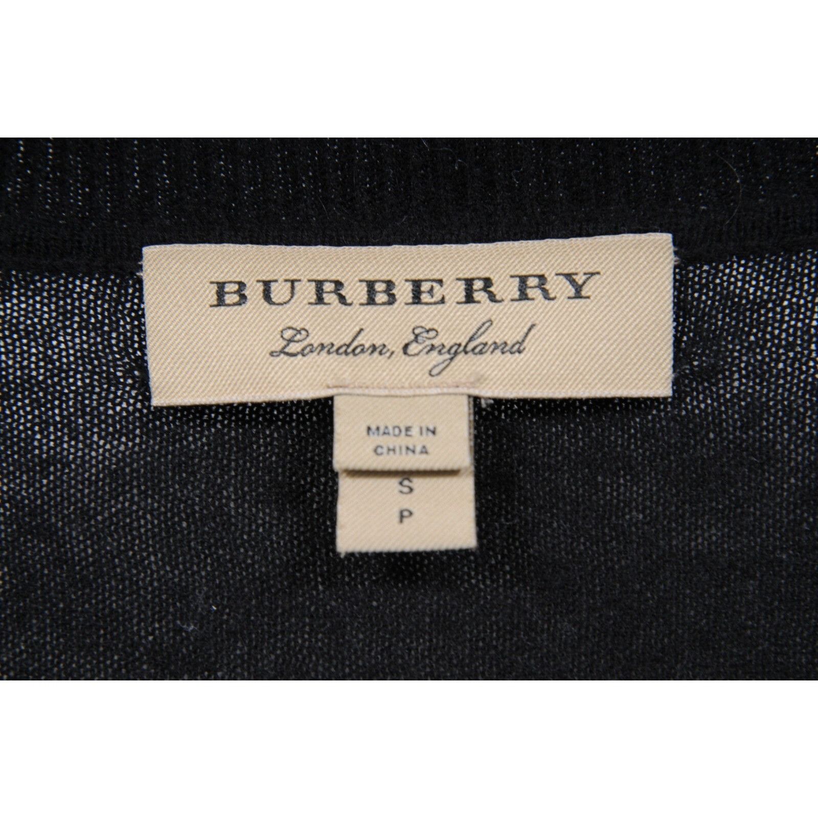 Burberry Burberry Mens Crewneck Sweater Size Small Cashmere Cotton Bl Size US S / EU 44-46 / 1 - 5 Thumbnail