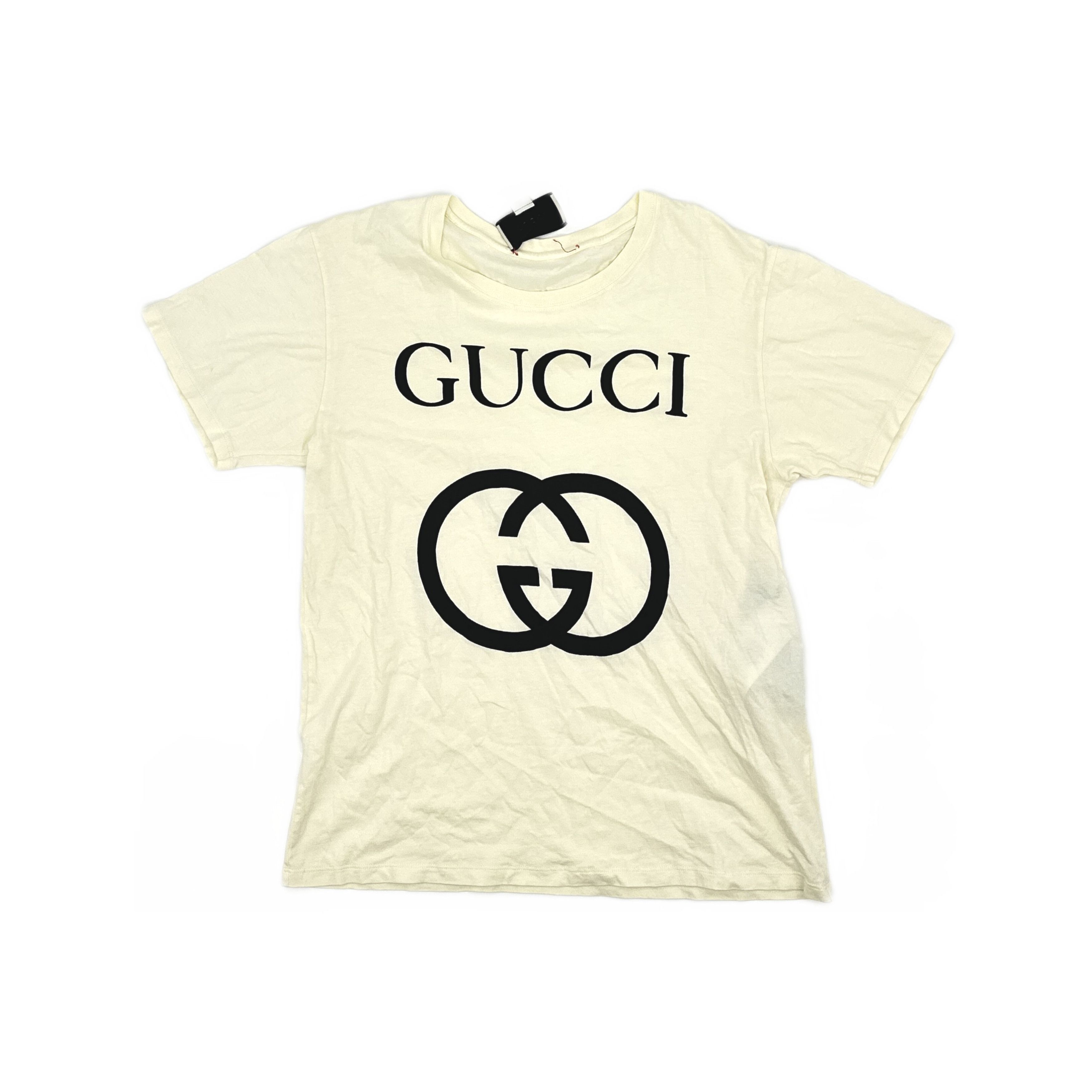 Gucci Gucci Interlocking G Logo T-Shirt Size M Size US M / EU 48-50 / 2 - 1 Thumbnail