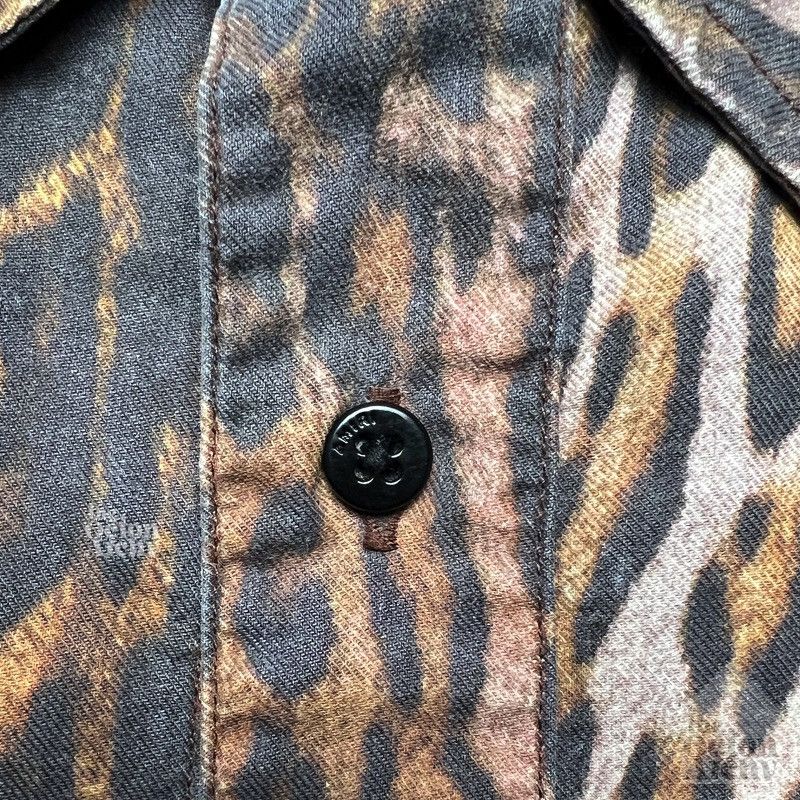 Amiri Amiri Distressed Leopard Printed Flannel Shirt Brand New Size US L / EU 52-54 / 3 - 7 Thumbnail
