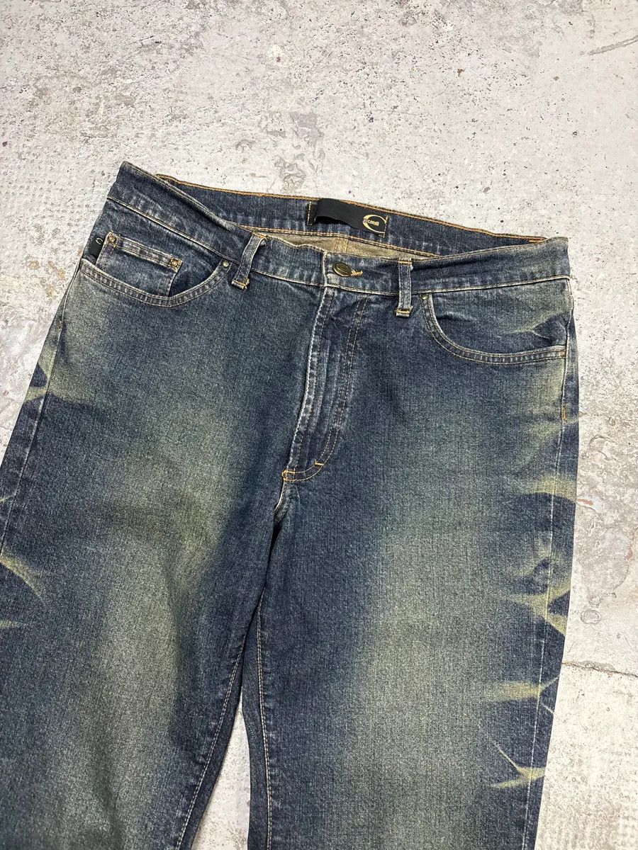 Just Cavalli 2000s Cavalli Blue Denim Washed Jeans Size 28" / US 6 / IT 42 - 5 Thumbnail