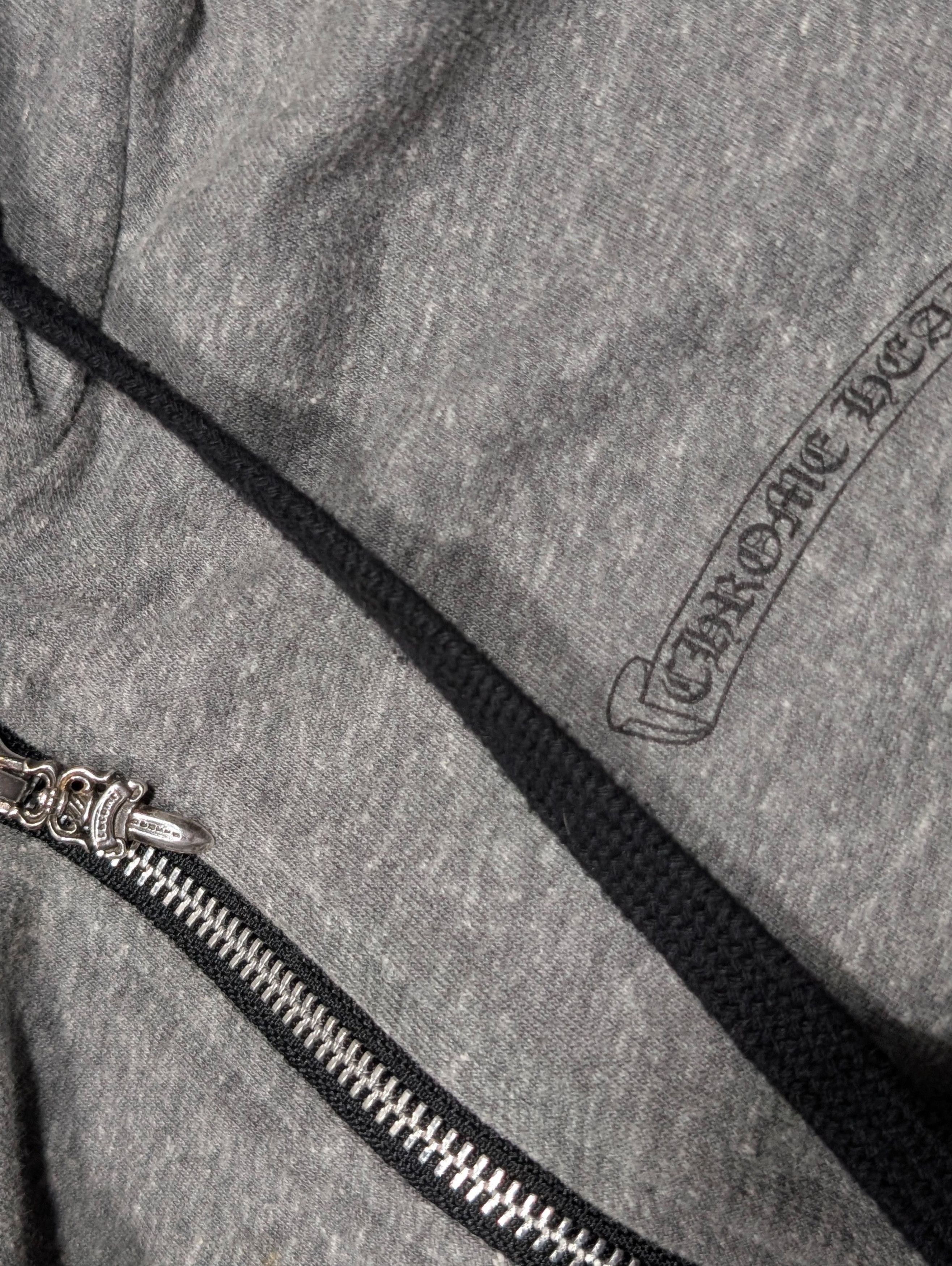 Chrome Hearts Motif Fleur Zip-Up Hoodie Size US M / EU 48-50 / 2 - 4 Thumbnail