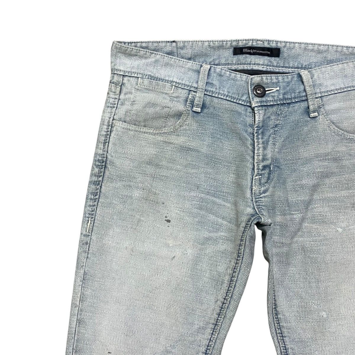Vanquish Vanquish Mudwash Distressed Denim Skinny Jeans Size US 33 - 4 Thumbnail