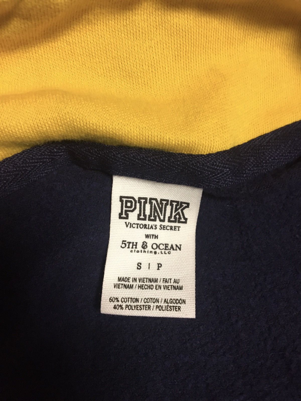 Victoria's Secret Victoria Secret PINK Women’s Sweatshirt Small Michigan Size S / US 4 / IT 40 - 13 Thumbnail