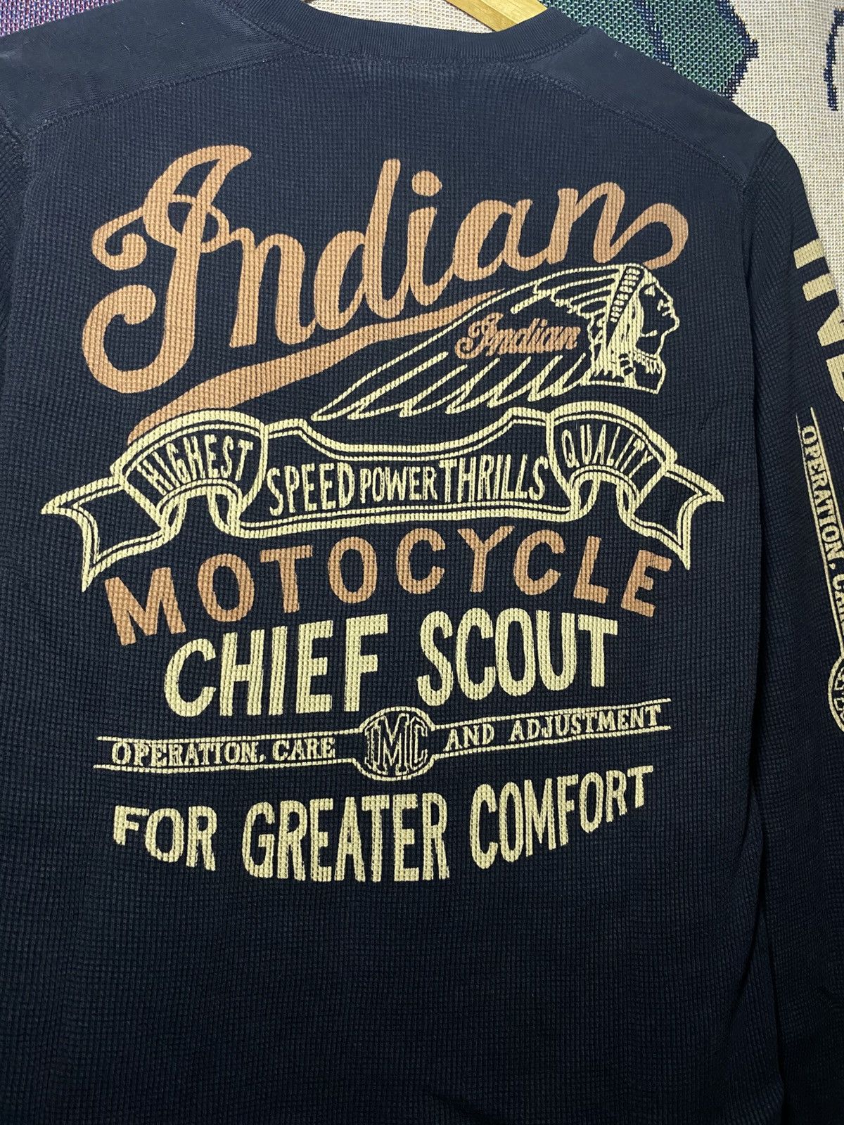 Japanese Brand Indian Motocycle Springfield Mass Racing Vintage Size US M / EU 48-50 / 2 - 4 Thumbnail