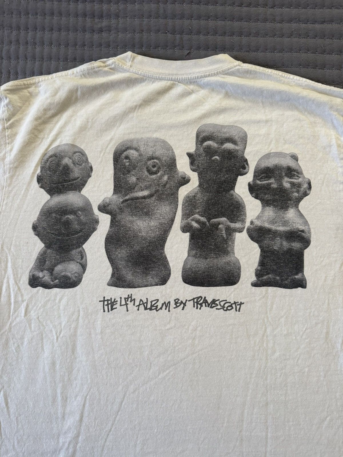 Travis Scott Travis Scott Utopia B1 White Tee Size US XL / EU 56 / 4 - 6 Thumbnail