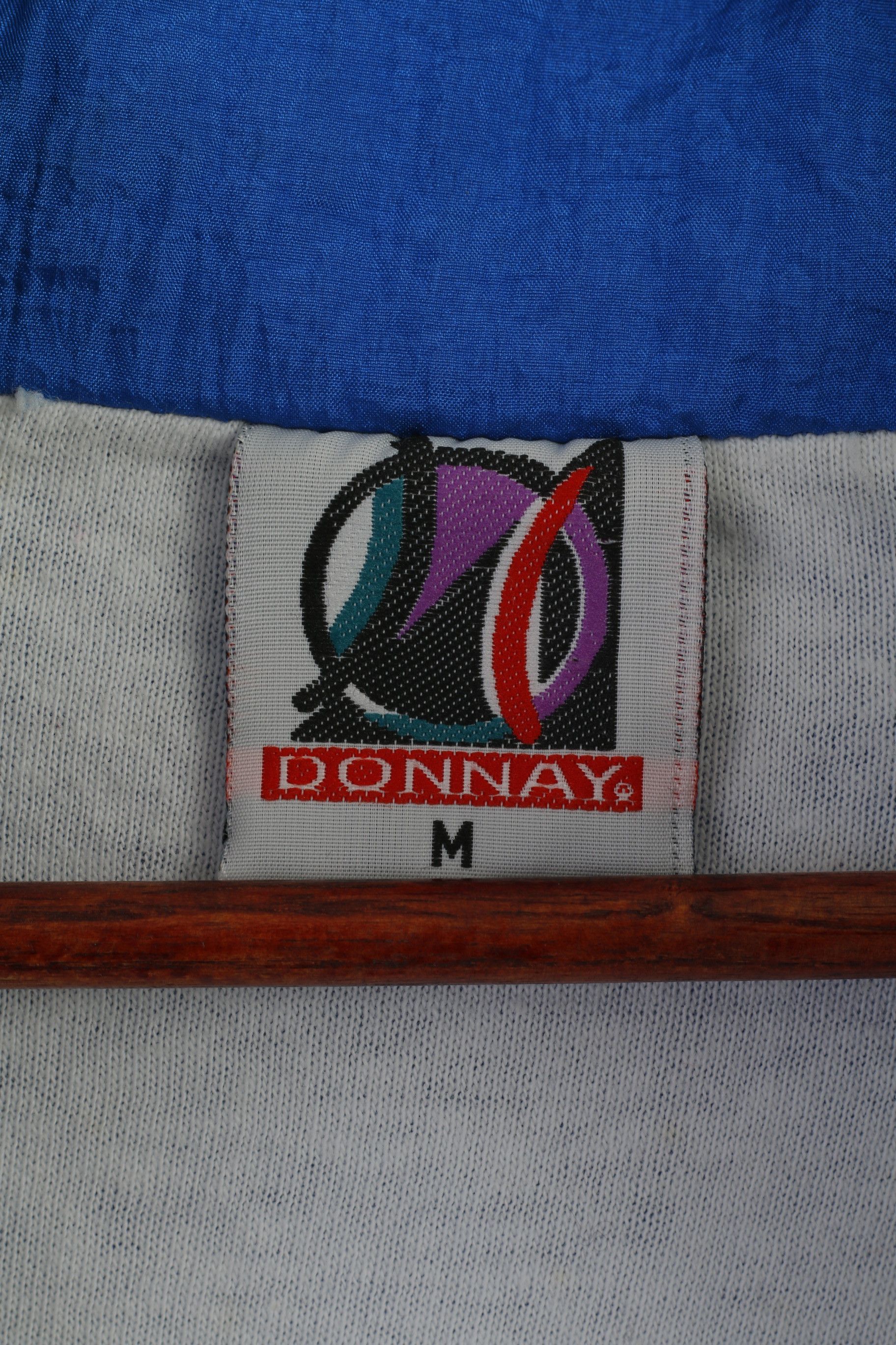 Vintage Donnay Men M Jacket Blue Training Lightweight 9580 Size US M / EU 48-50 / 2 - 5 Thumbnail