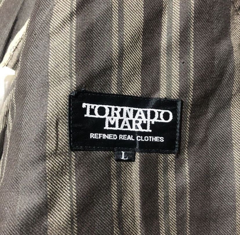 Tornado Mart 2000s Tornado Mart - Perfecto Biker Canvas Jacket Size US L / EU 52-54 / 3 - 5 Thumbnail
