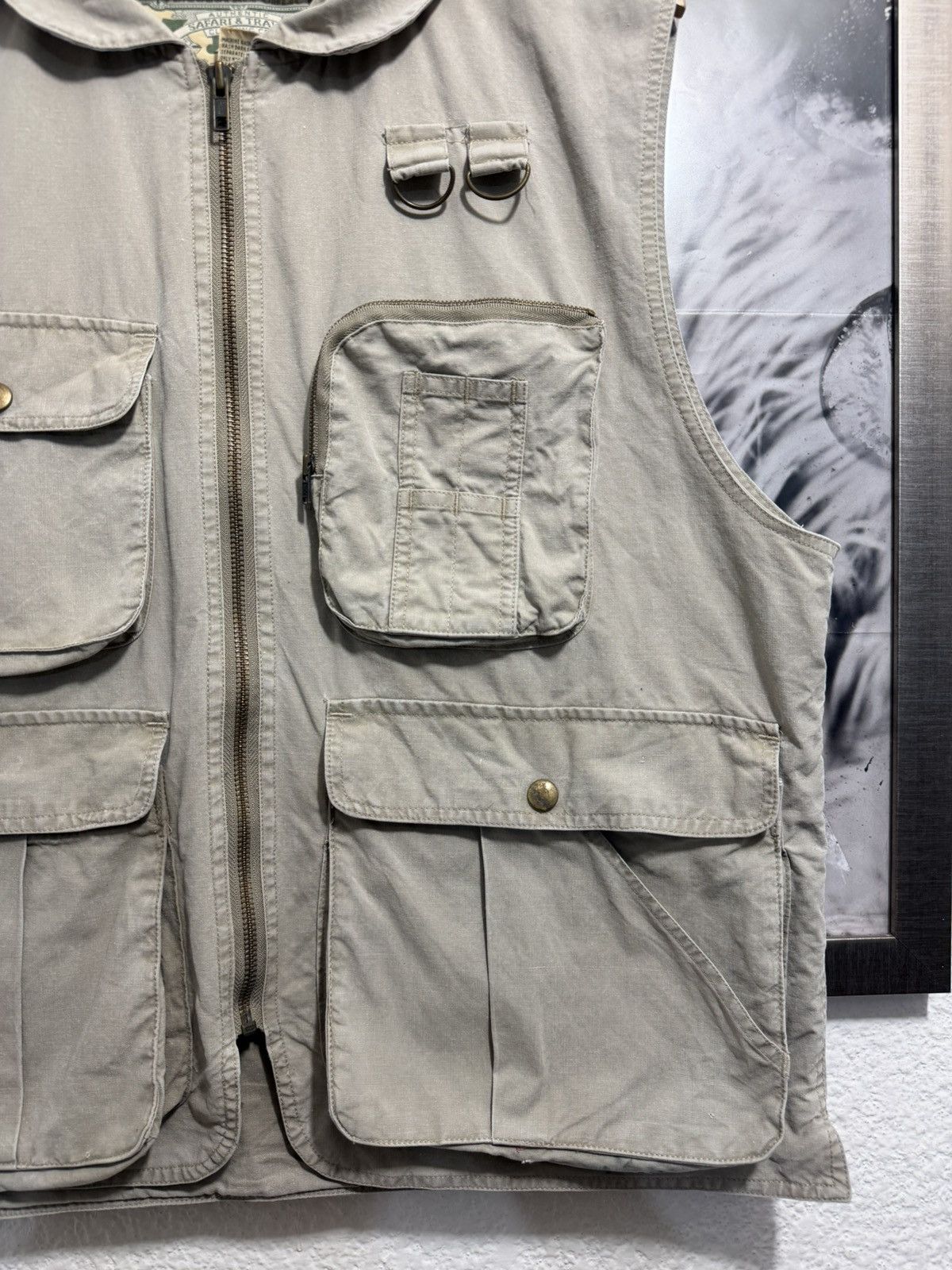 Banana Republic BANANA REPUBLIC SAFARI VEST 1980’s Size US M / EU 48-50 / 2 - 2 Thumbnail
