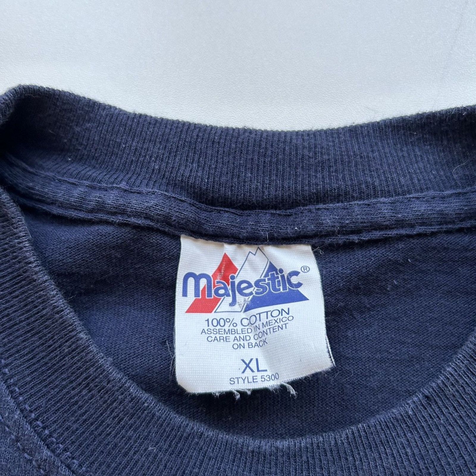 Majestic Vintage Y2K New York Yankees MLB Shirt XL Majestic Baseball Size US XL / EU 56 / 4 - 7 Thumbnail