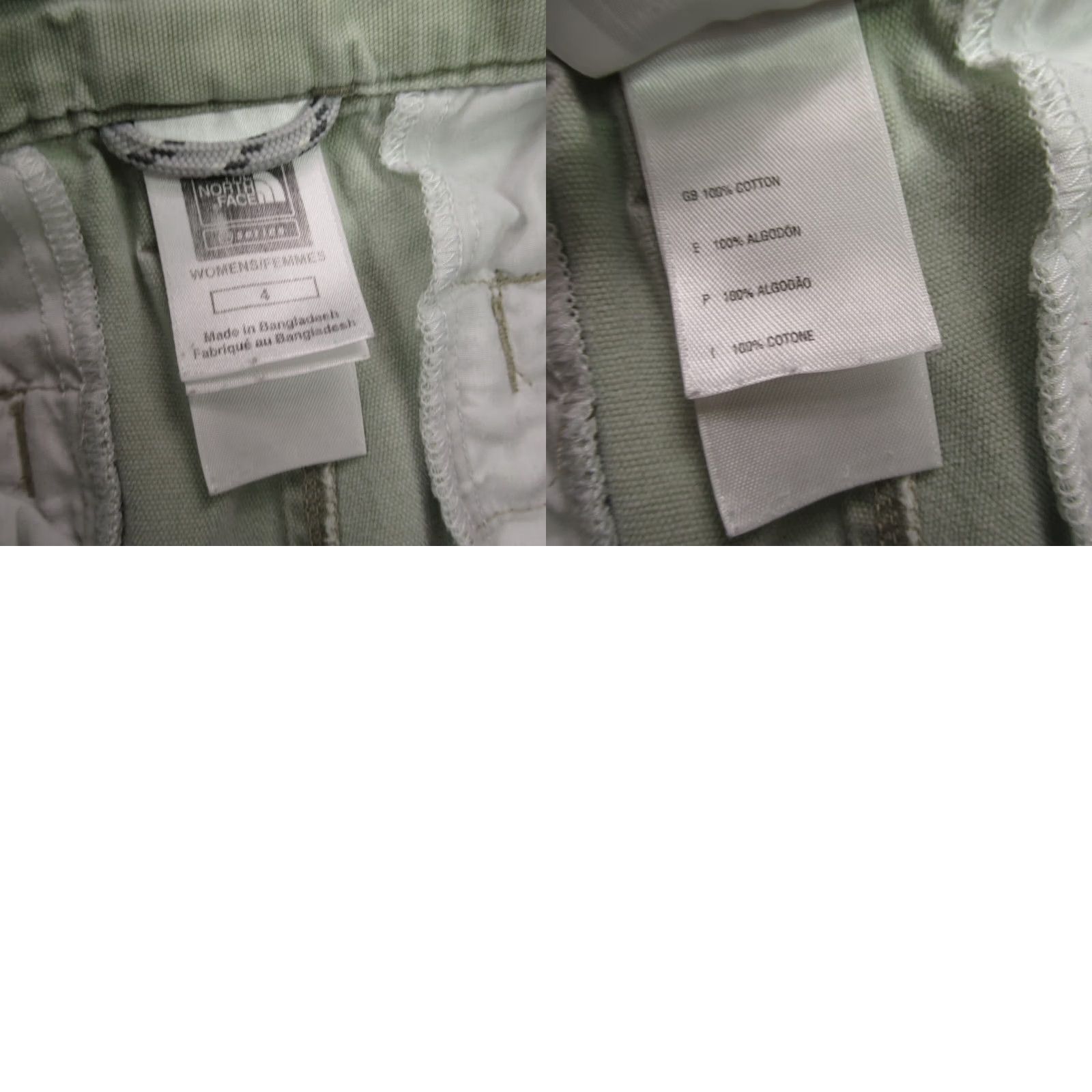 The North Face The North Face Shorts Womens 4 Lightweight Pockets Gray Chino Casual Outdoor VINTAGE (no) Size 27" / US 4 / IT 40 - 8 Thumbnail