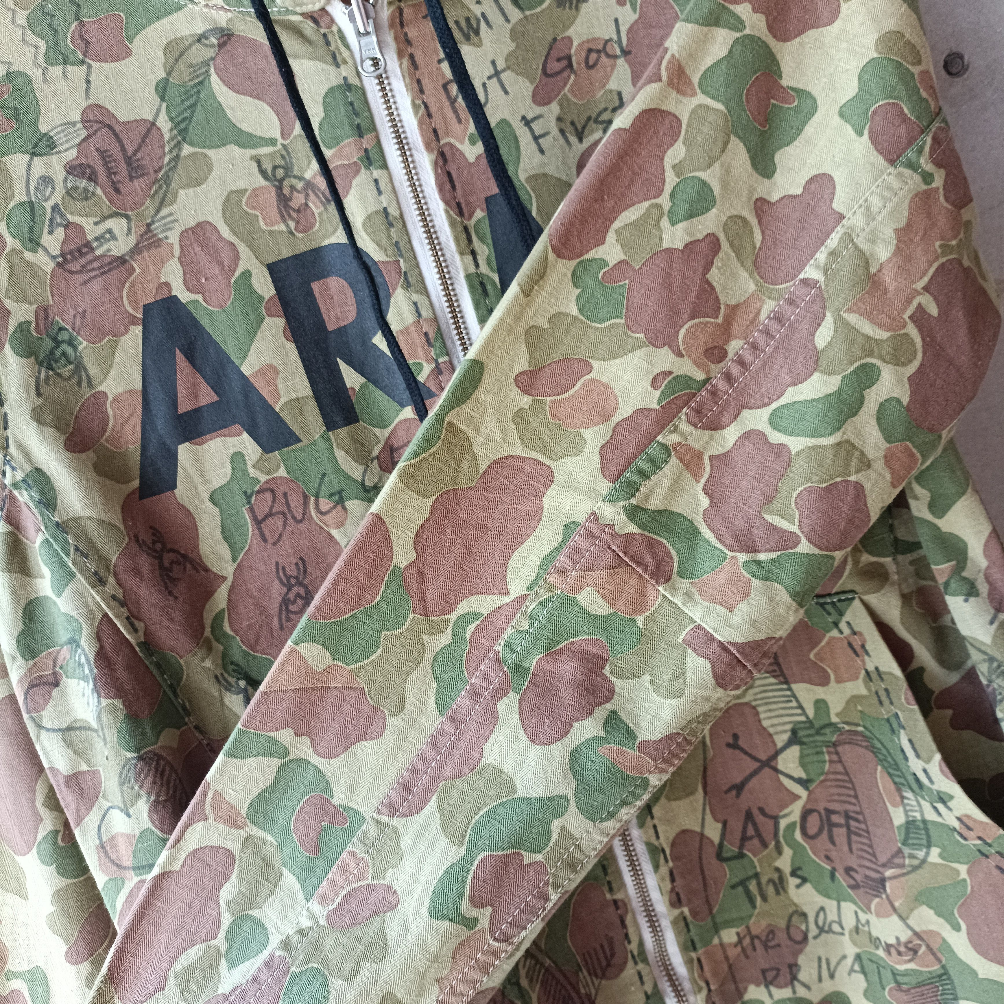 Japanese Brand Armed Japan Duck Hunter Camouflag Reversible Jacket Size US S / EU 44-46 / 1 - 8 Thumbnail