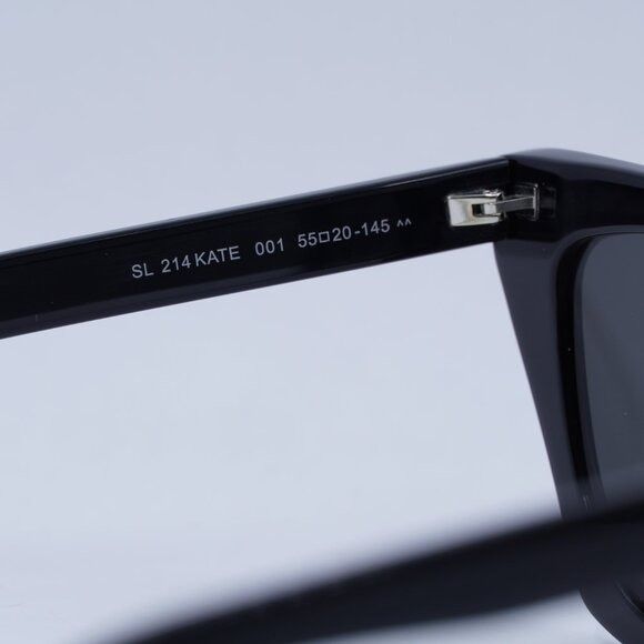 Saint Laurent Paris 🕶️ New Saint Laurent SL214 KATE 001 Sunglasses - Black Size ONE SIZE - 7 Thumbnail