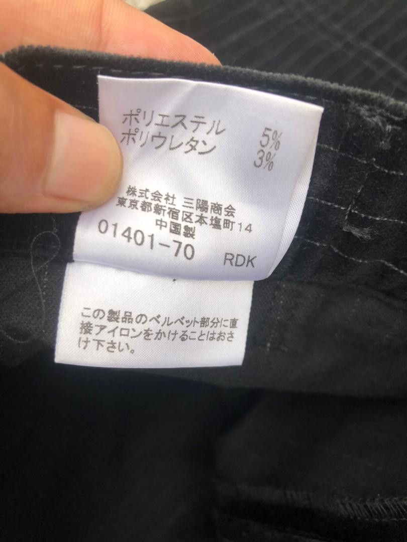 Burberry Velvet🔥 Burberry Black Label Bush Pants Size US 32 / EU 48 - 5 Thumbnail