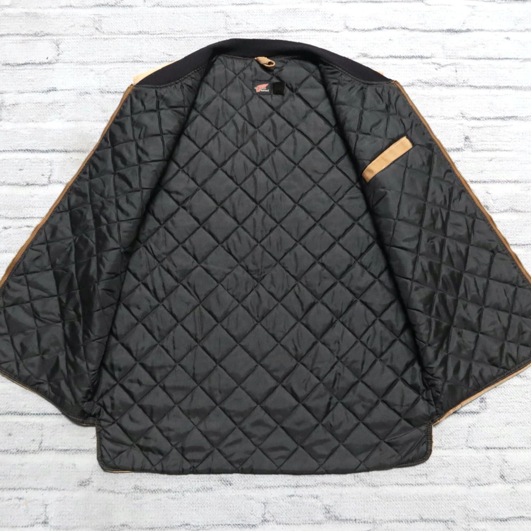 Red Wing VINTAGE Red Wing Outfitters Quilted Lined Vest Mens Shop: Vest Canvas Brown L Tall Size L Size US L / EU 52-54 / 3 - 6 Thumbnail