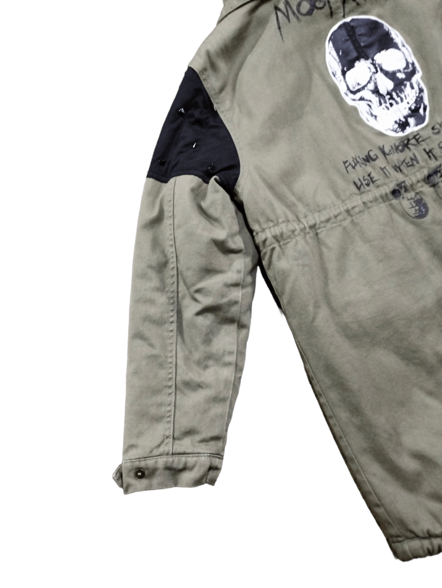 If Six Was Nine Army Most Rancal Fishtail Parka Skull Print Seditionaries Size US M / EU 48-50 / 2 - 10 Thumbnail