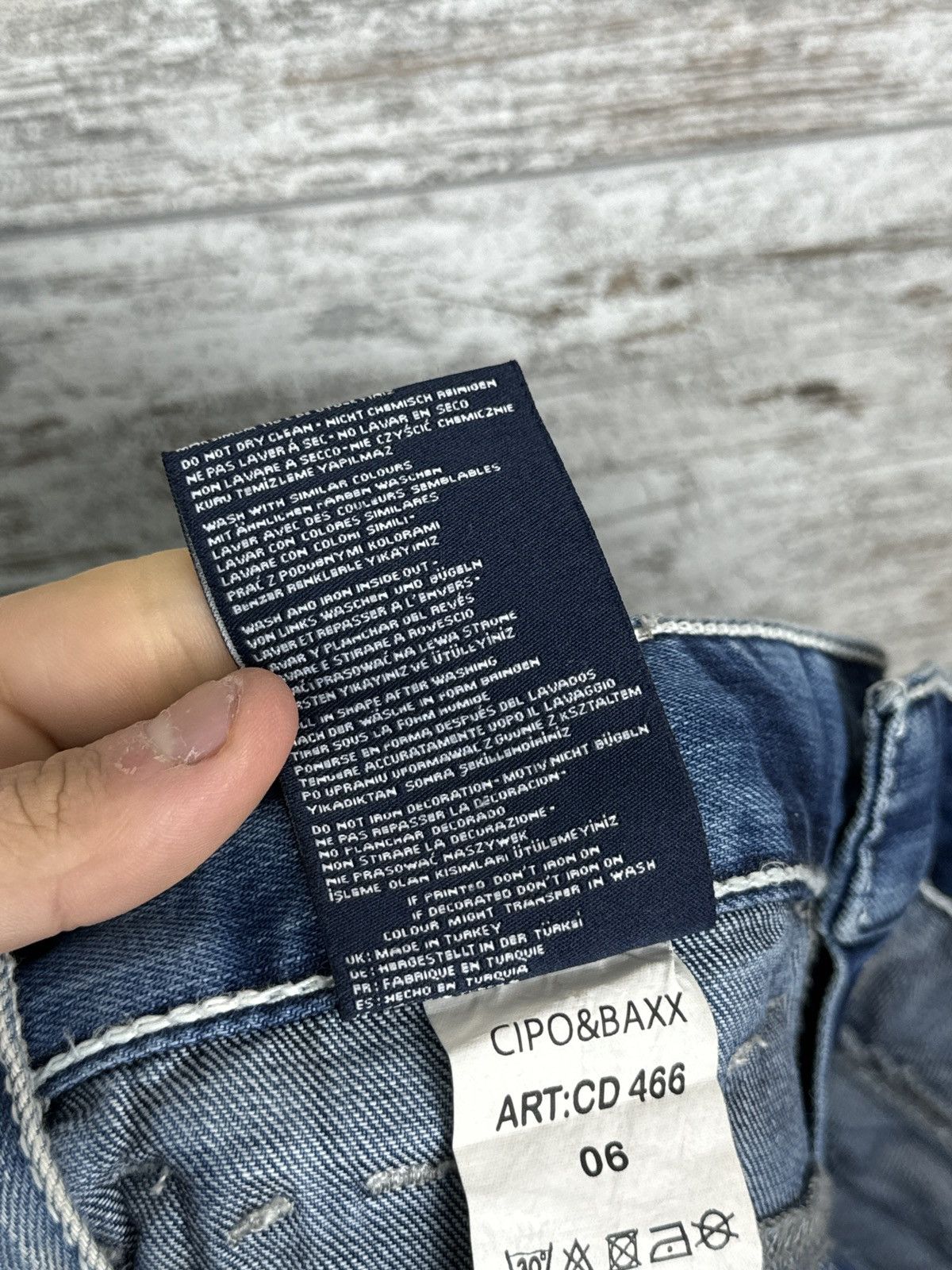 Hysteric Glamour GRAZY Japanese Brand CIPO&BAXX Vintage Y2K Jeans Denim Pants Size US 32 / EU 48 - 11 Thumbnail