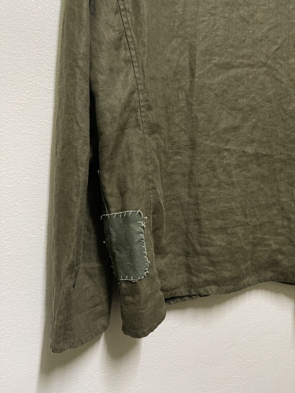 Japanese Brand Kapital Linen Four Button Jacket Size US L / EU 52-54 / 3 - 13 Thumbnail