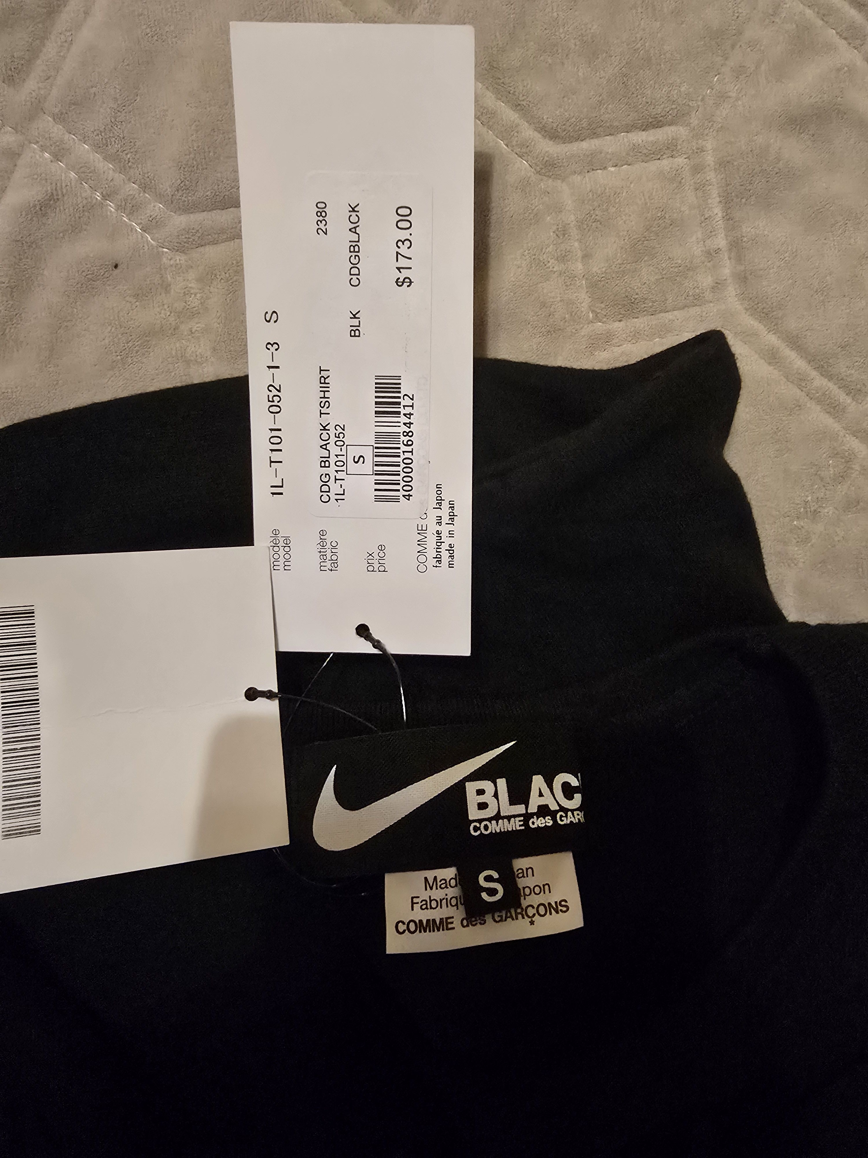 Comme des Garcons Black × Nike Nike x Comme des Garçons Black shirt sz s Size US S / EU 44-46 / 1 - 7 Thumbnail
