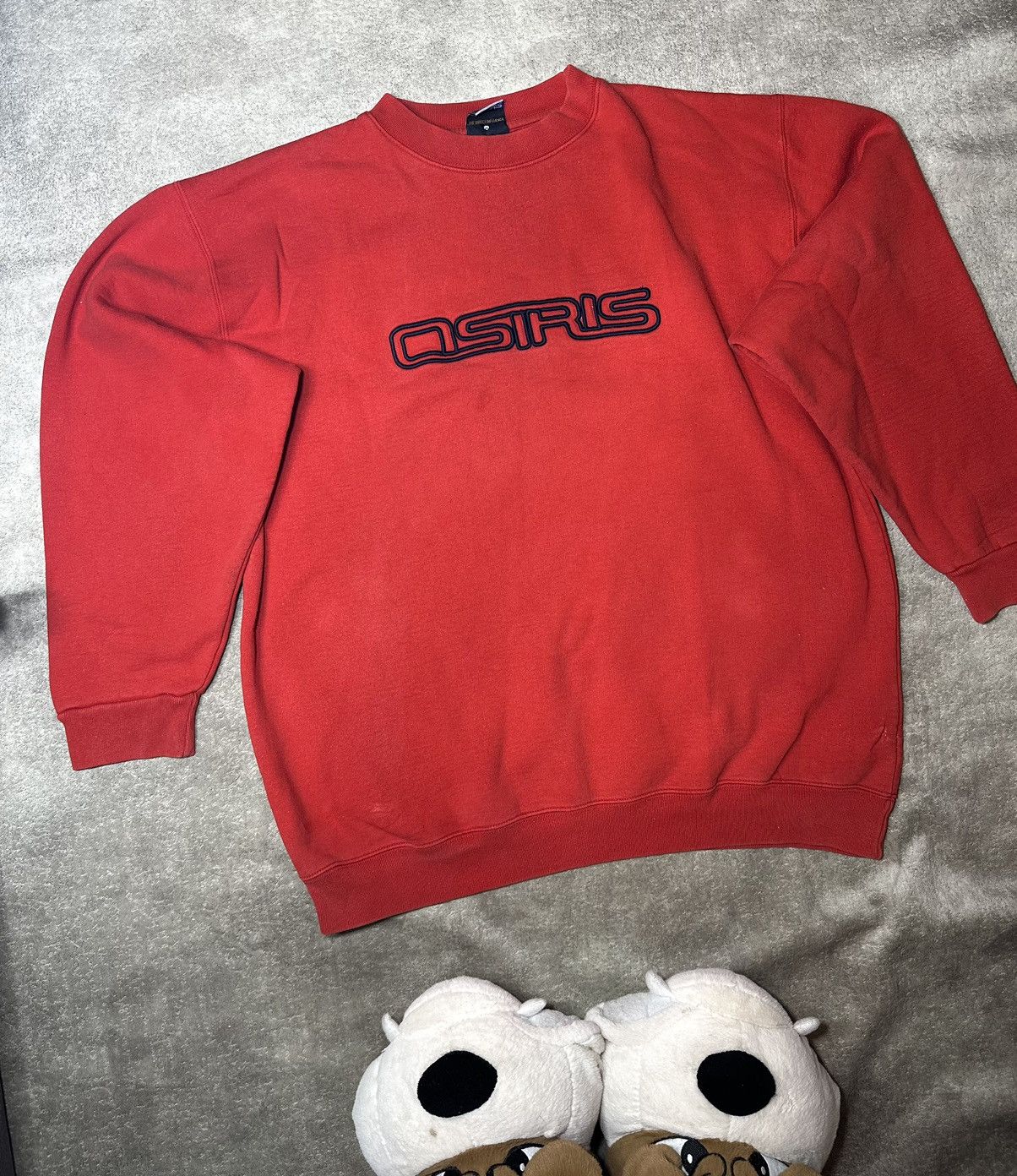 Osiris × Vintage Vintage OSIRIS Skateboard Sweatshirt Big Logo Y2K Sk8 Size US XXL / EU 58 / 5 - 2 Thumbnail