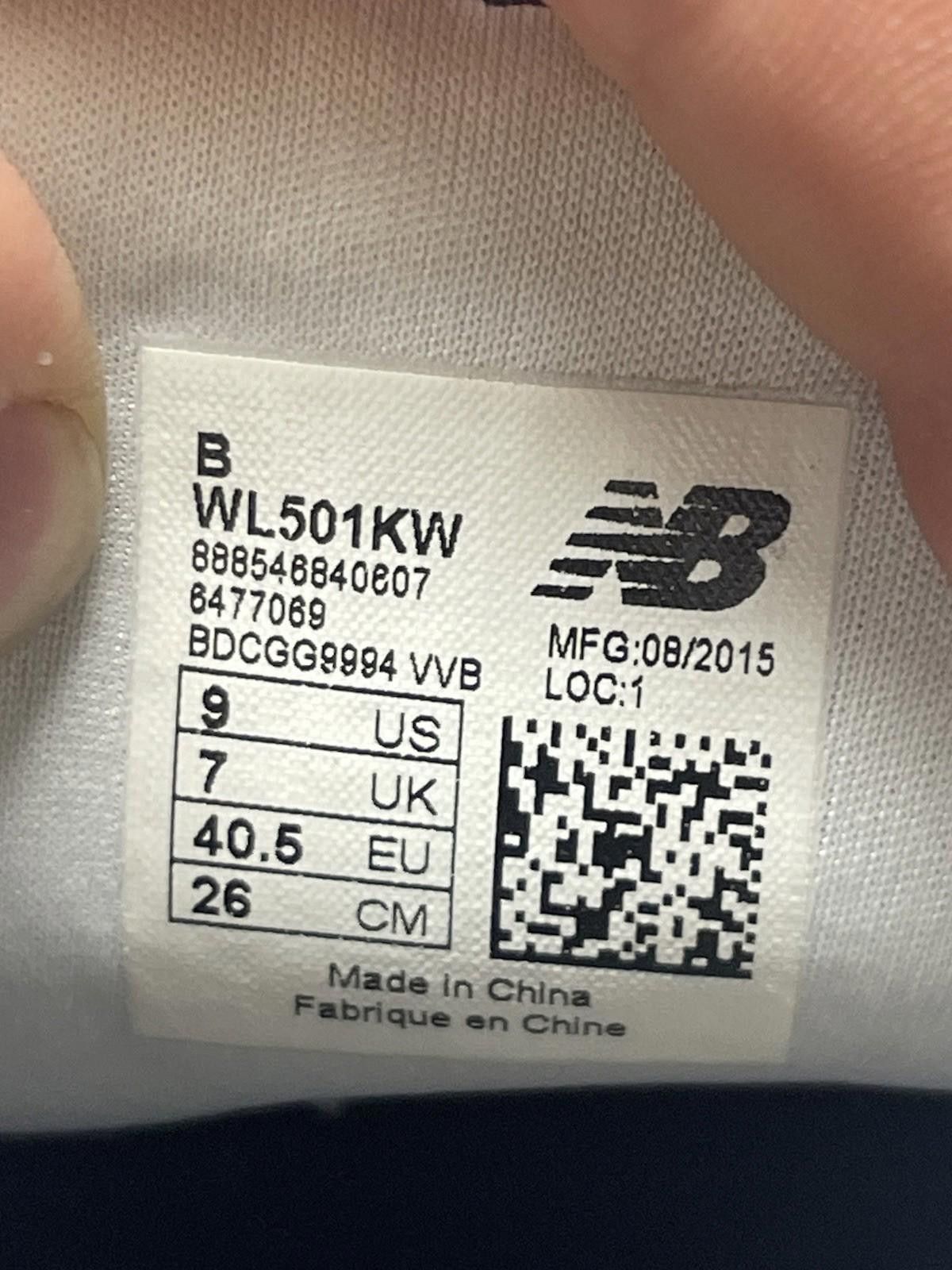 New Balance New Balance 501 Sneakers Womens Size 9 Black White Running Size US 9 / IT 39 - 10 Thumbnail