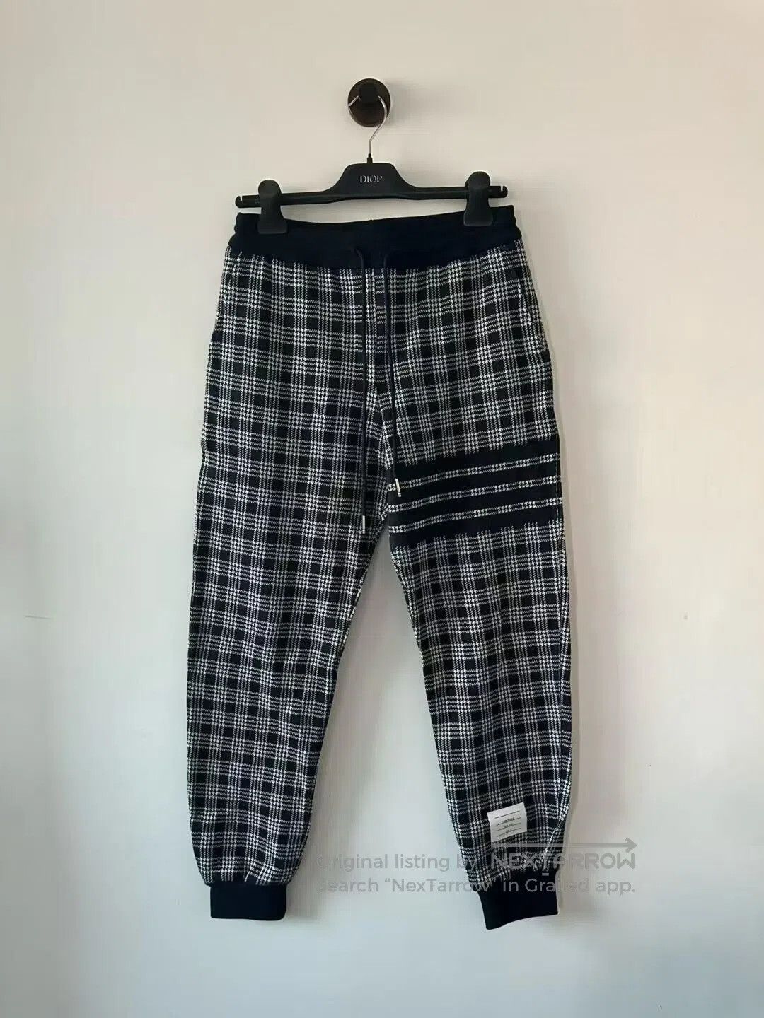 Thom Browne Thom Browne size S Plaid Sweatpants| Size US 27 - 1 Thumbnail