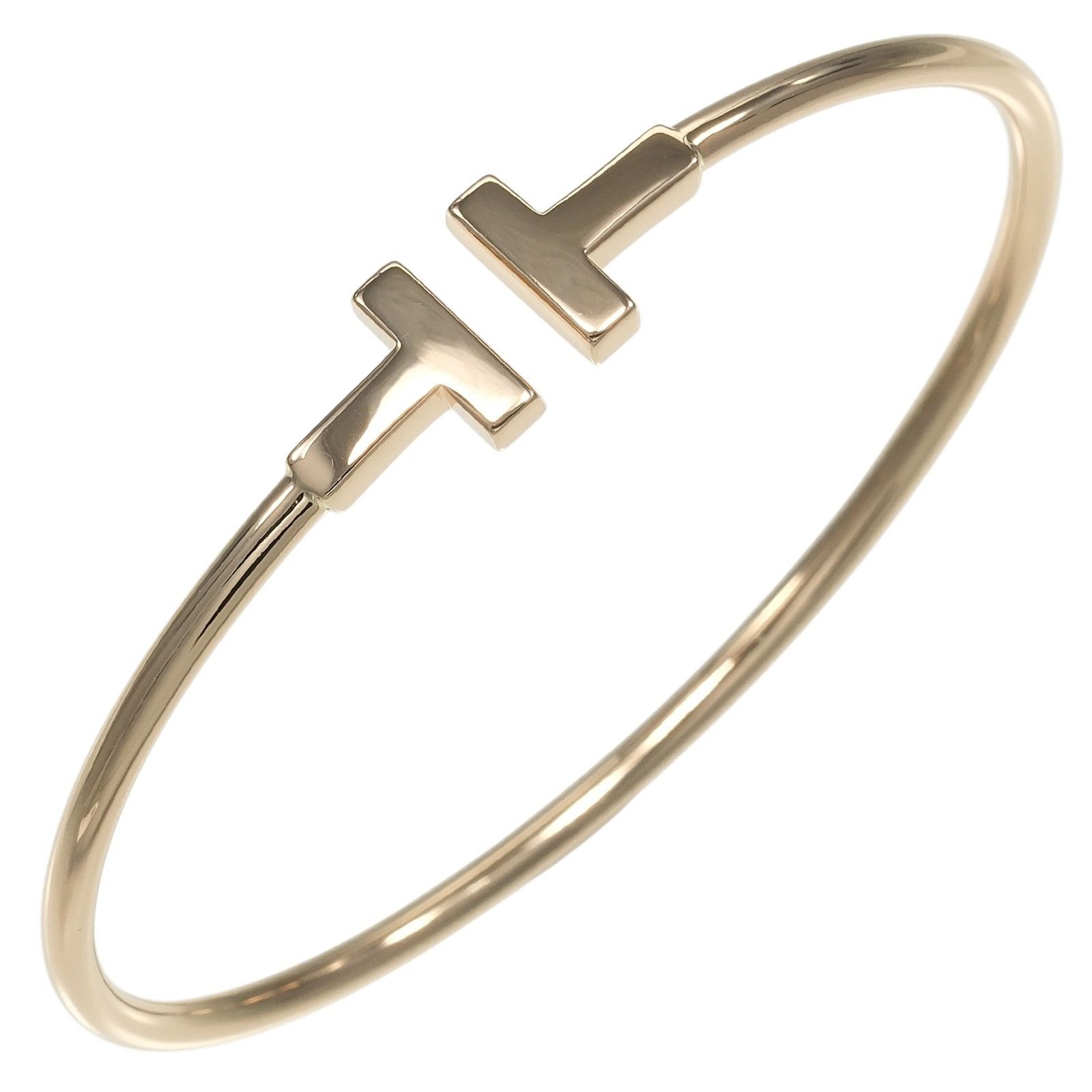 Tiffany & Co. Tiffany & Co. TIFFANY&Co. T Wire Au750 Bracelet Precious Metal Bracelet DUTY FREE for USA Size ONE SIZE - 1 Thumbnail
