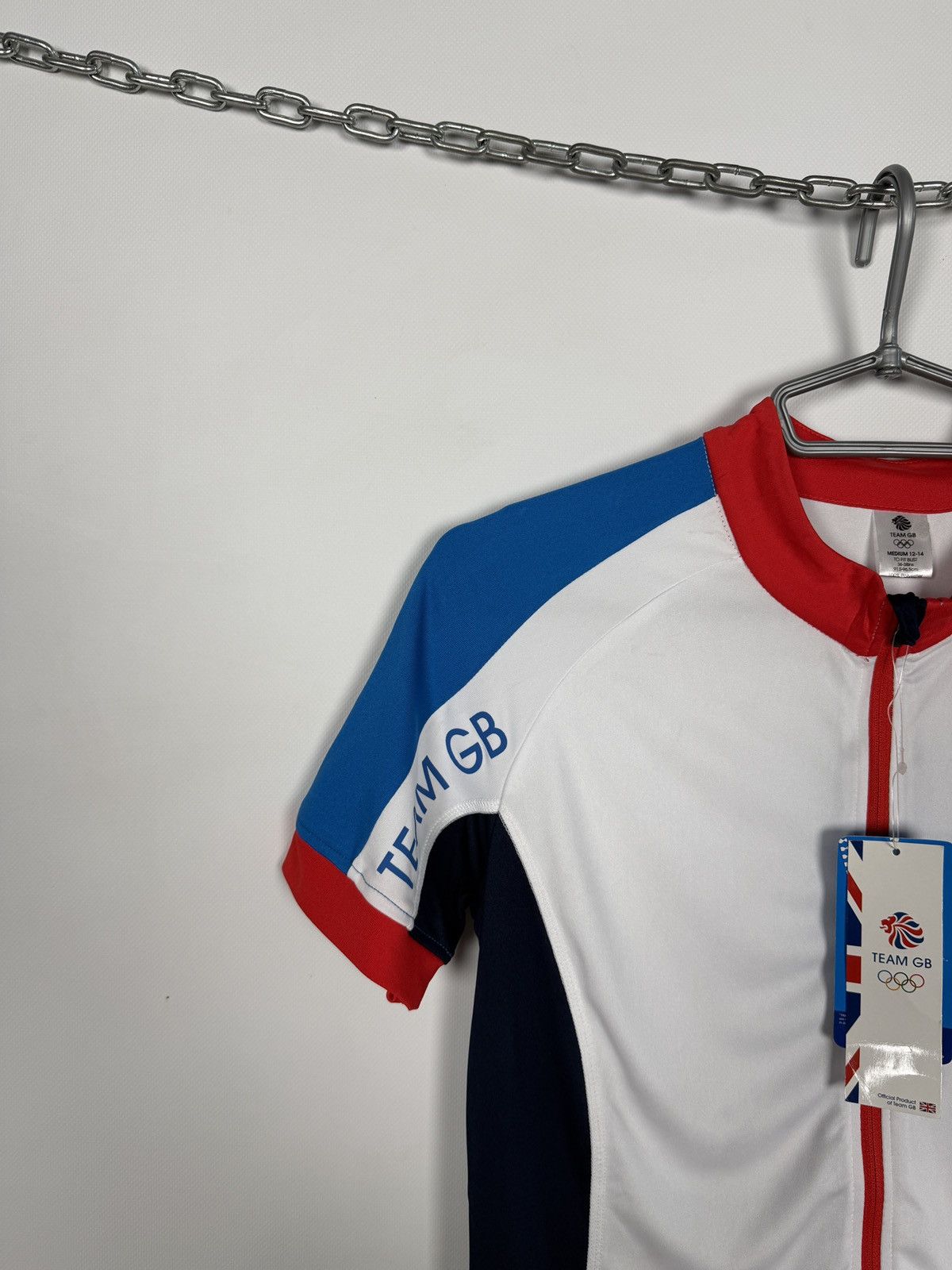 USA Olympics Team GB Team Cycling Jersey Olympic Games Bike Shirt Size M Size M / US 6-8 / IT 42-44 - 3 Thumbnail