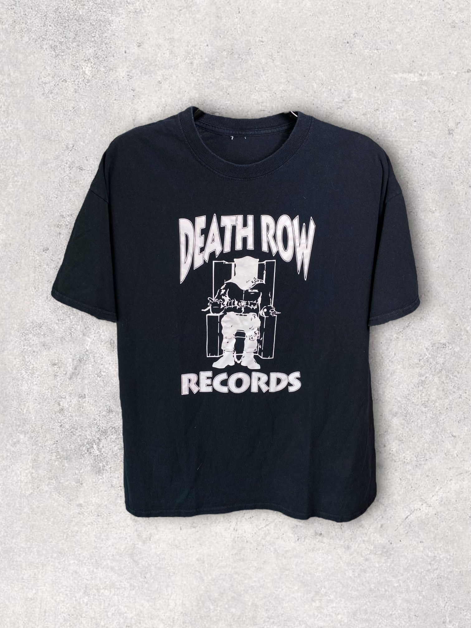 Death Row Records × Vintage × Wu-Tang Clan Death Row Rcords vintage y2k 90s streetwear black tee USA Size US XL / EU 56 / 4 - 1 Thumbnail