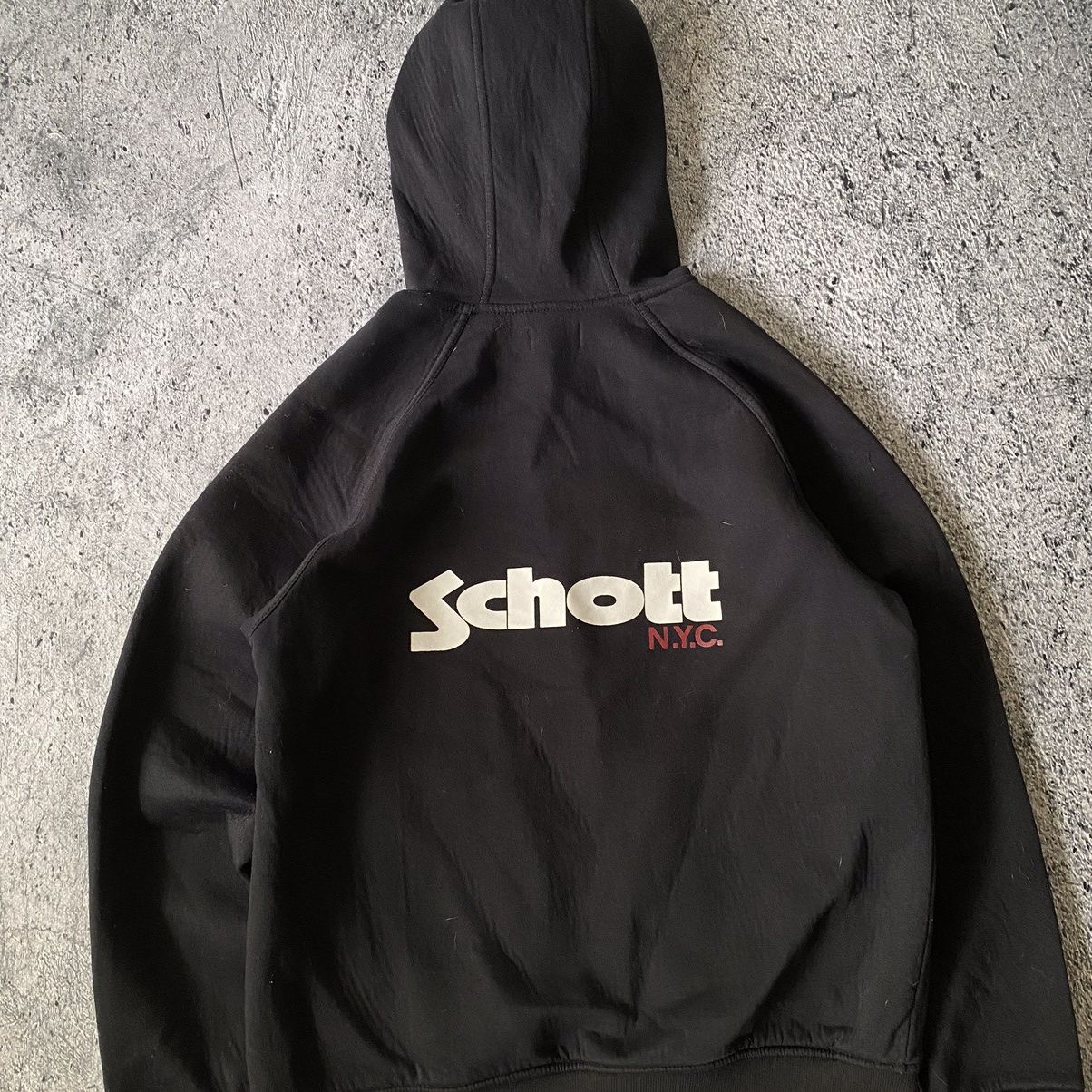 Schott × Vintage Schott Fleece Sherpa Bomber Zip Active Jacket Size US M / EU 48-50 / 2 - 9 Thumbnail