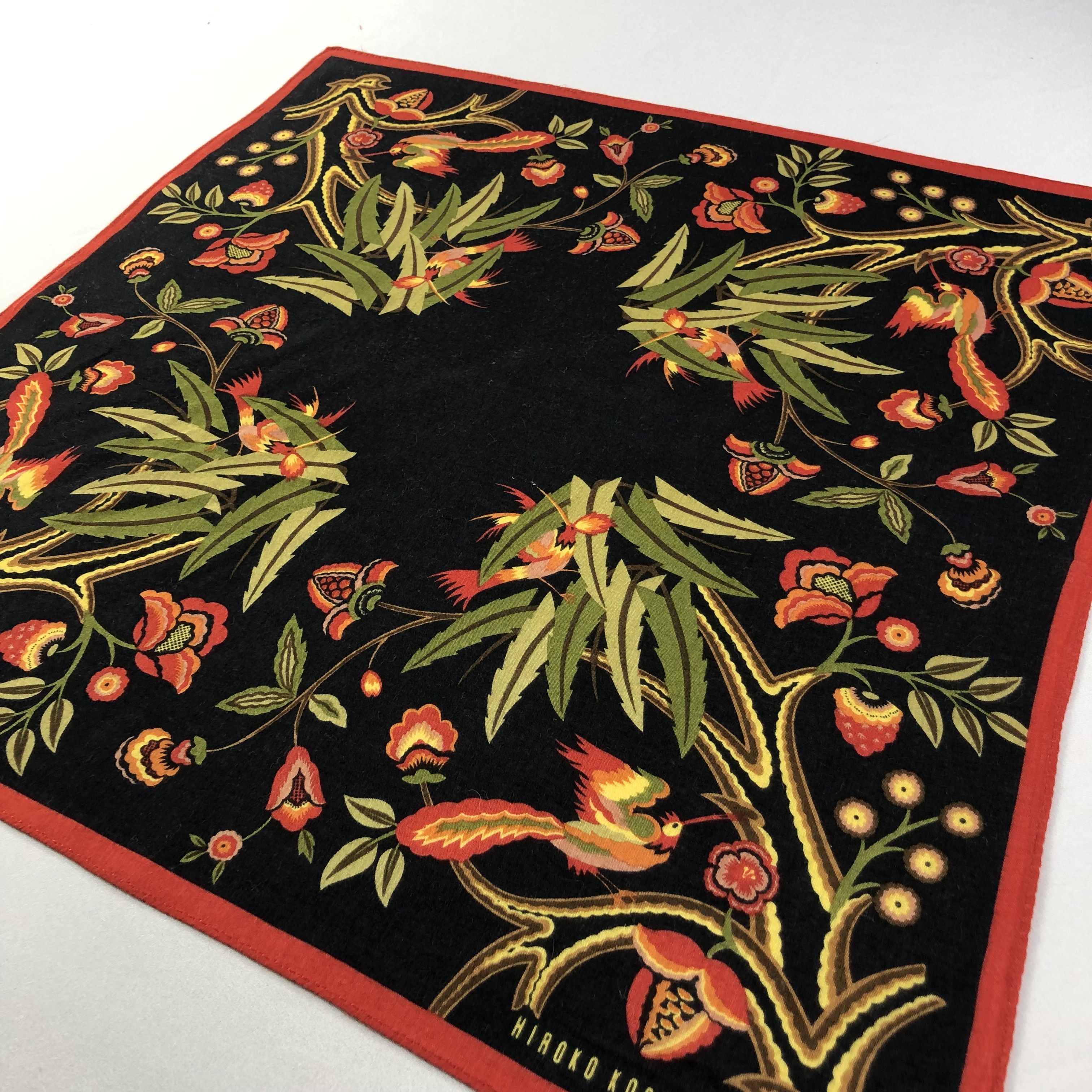 Hiroko Koshino Homme Hiroko Koshino Handkerchief Neckerchief Bandana H1765 Size ONE SIZE - 3 Thumbnail
